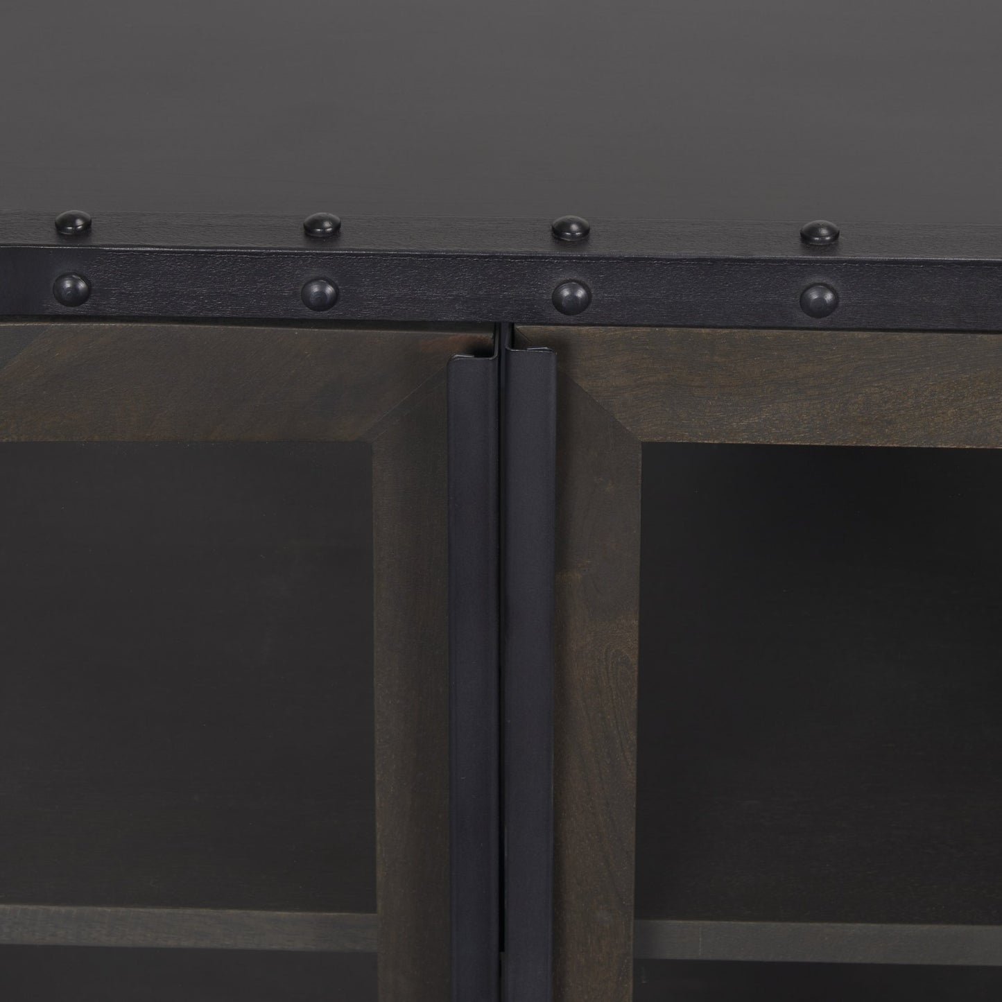 Gehry Sideboard Black Metal - sideboards-and-buffets