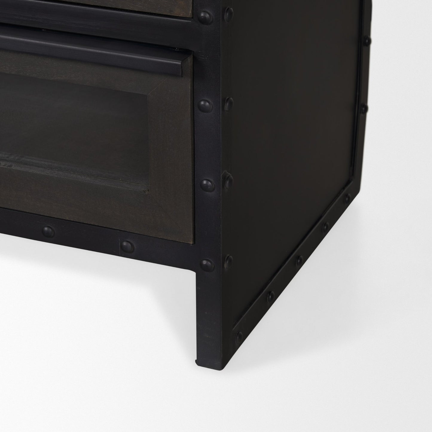 Gehry Sideboard Black Metal - sideboards-and-buffets