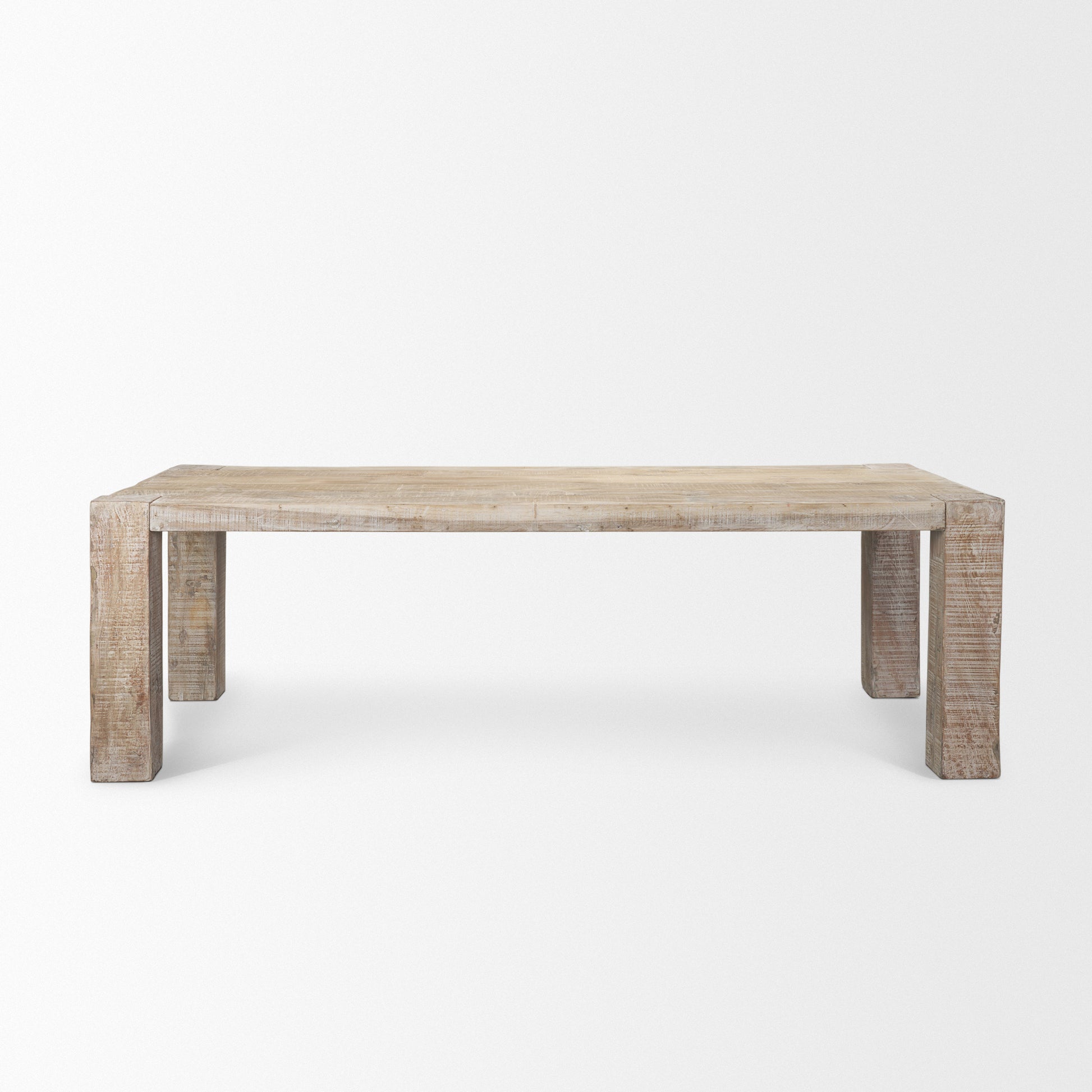 McArthur Dining Table White Wash | 94’’ - dining-table