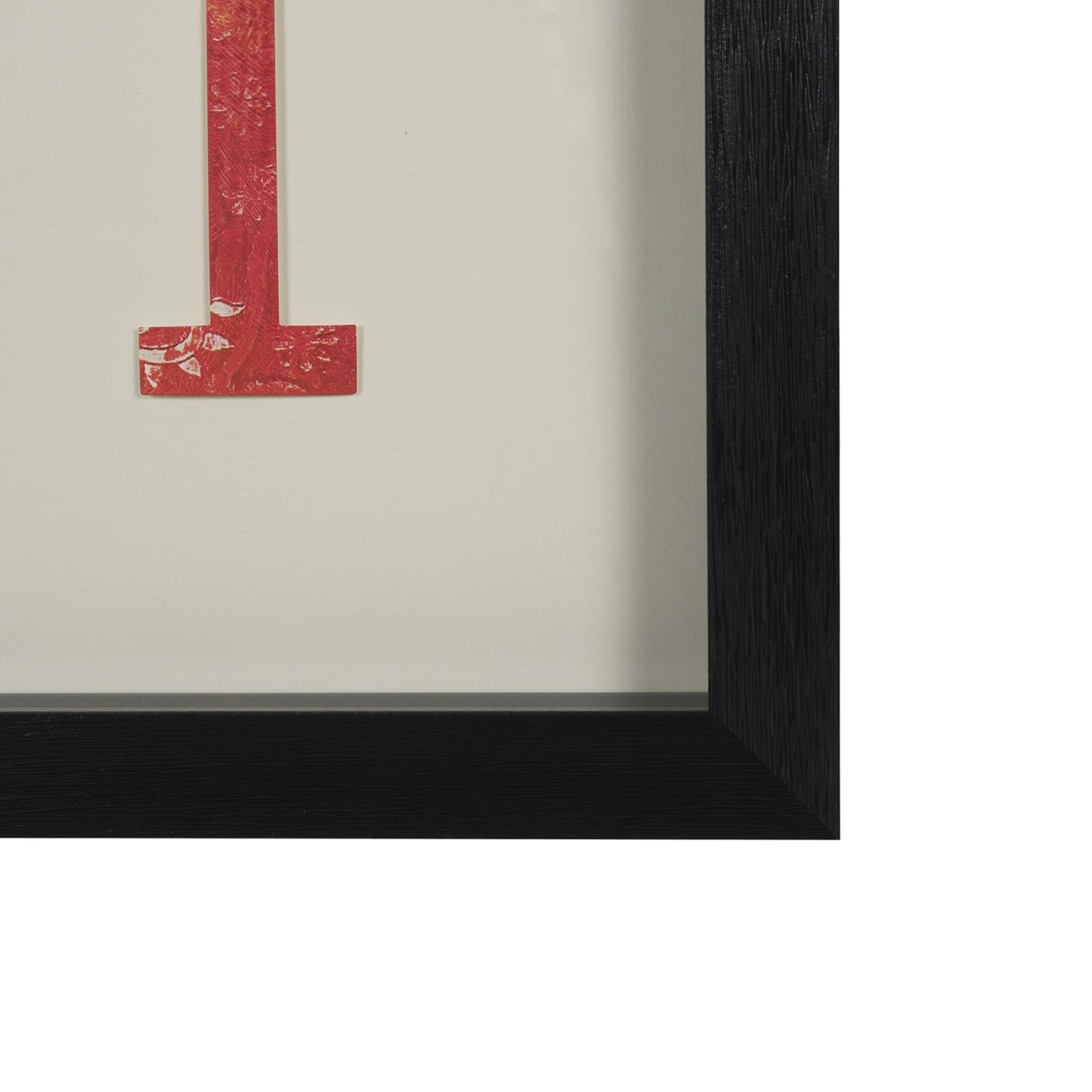 Jack of Diamonds Playing Card a Paper Mosaic Collage Framed Art under Glass