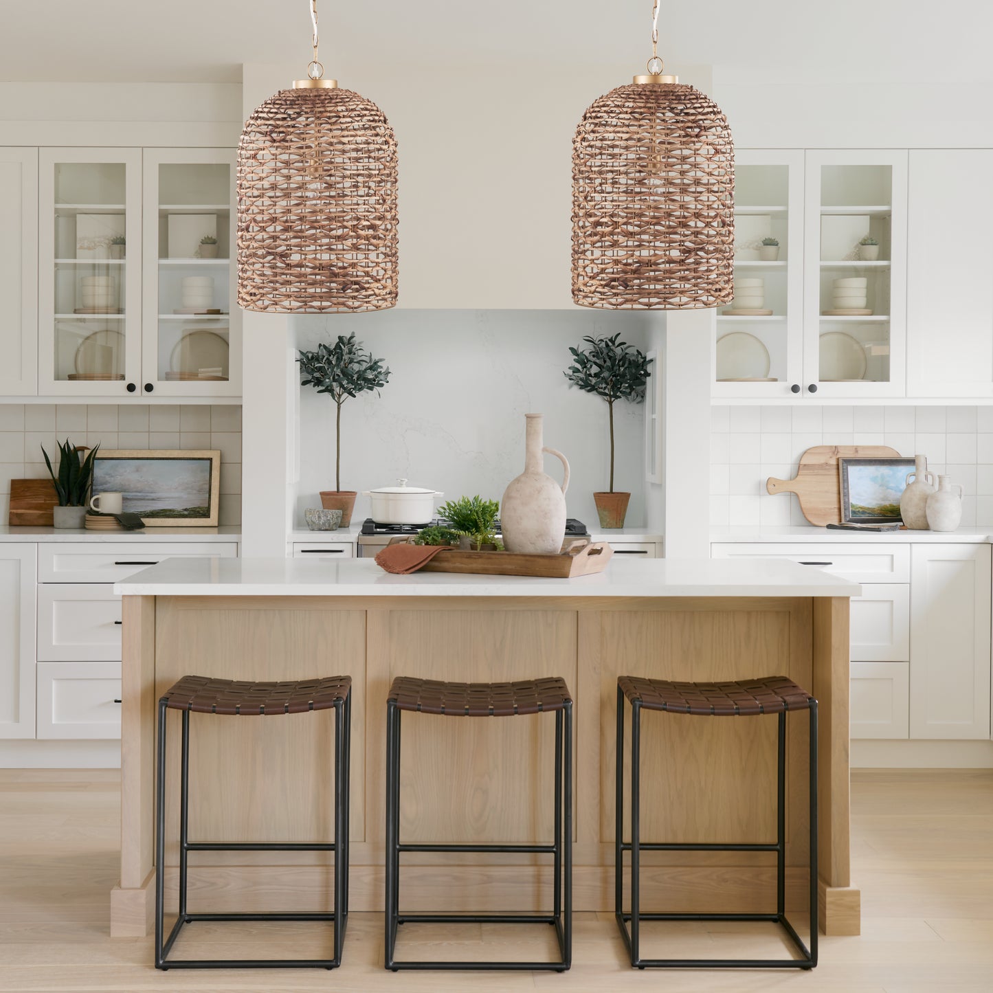 Sana Tall Watergrass Pendant Light