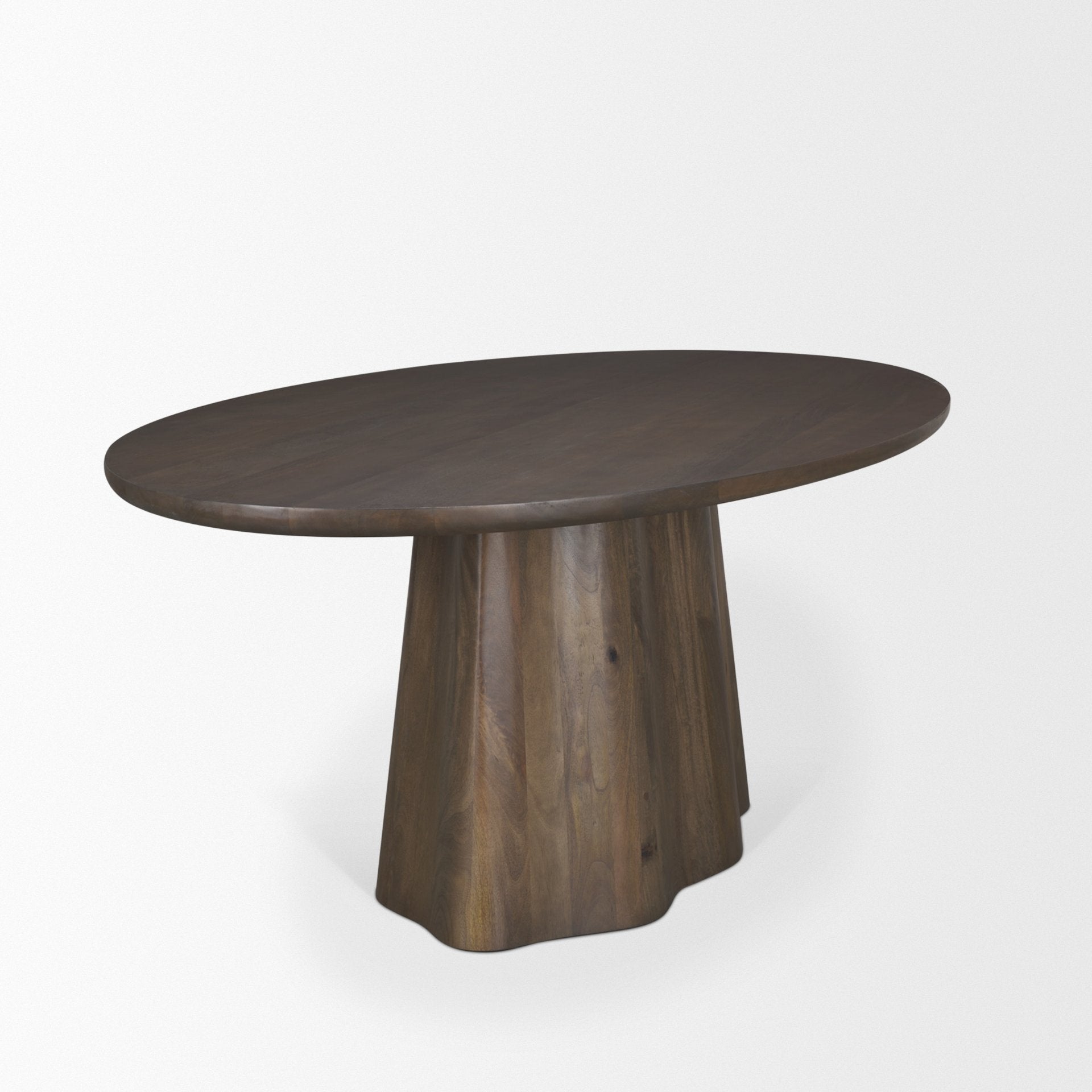 Jovani Oval Dining Table Dark Brown | Wood | Oval - dining-table