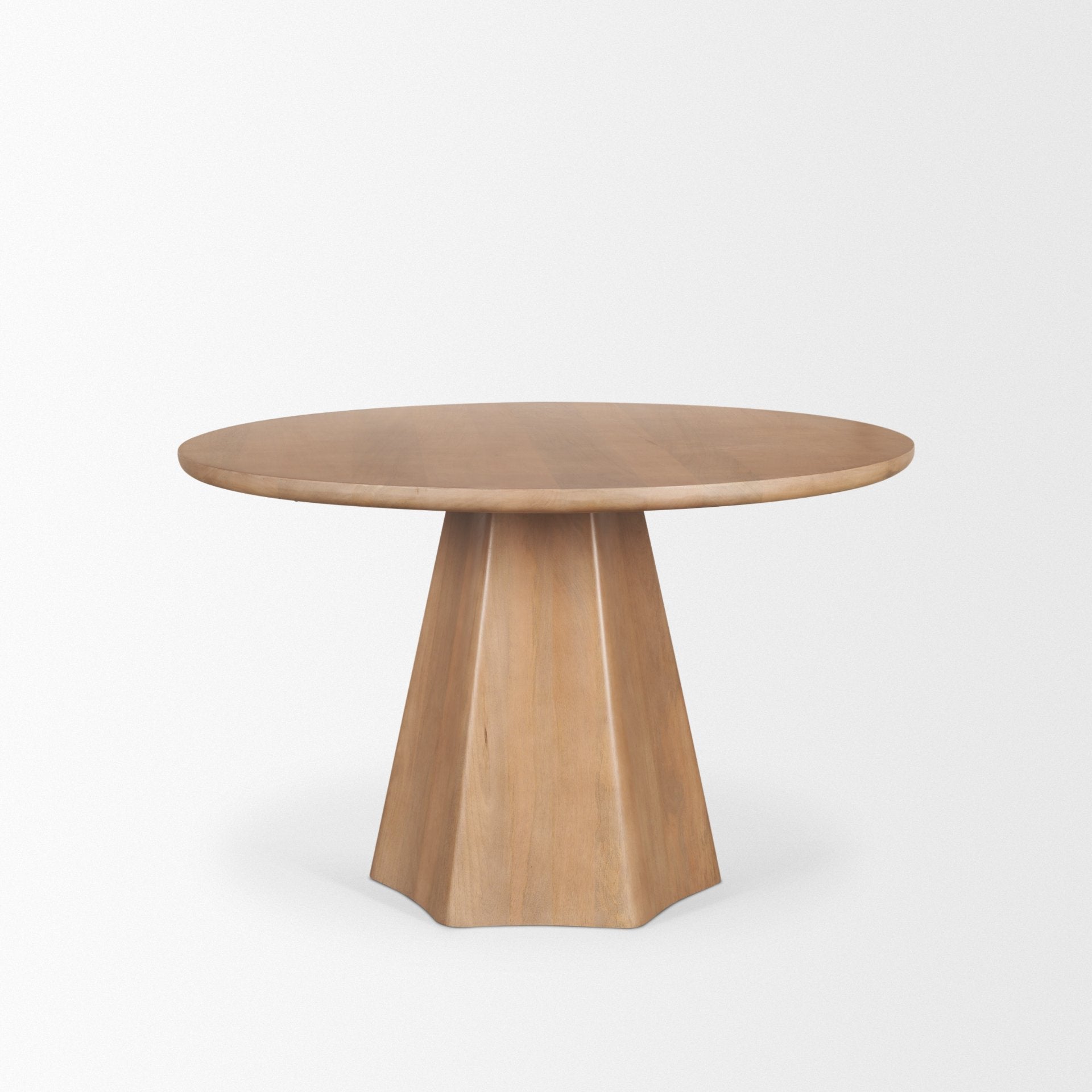 Jovani Dining Table Light Brown | Wood | 48’’ - dining-table