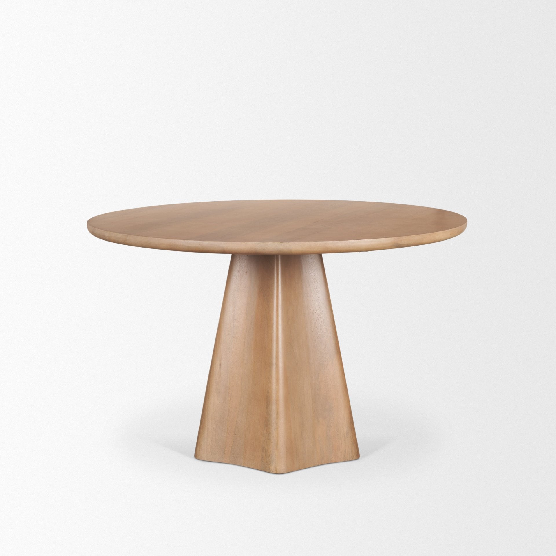 Jovani Dining Table Light Brown | Wood | 48’’ - dining-table