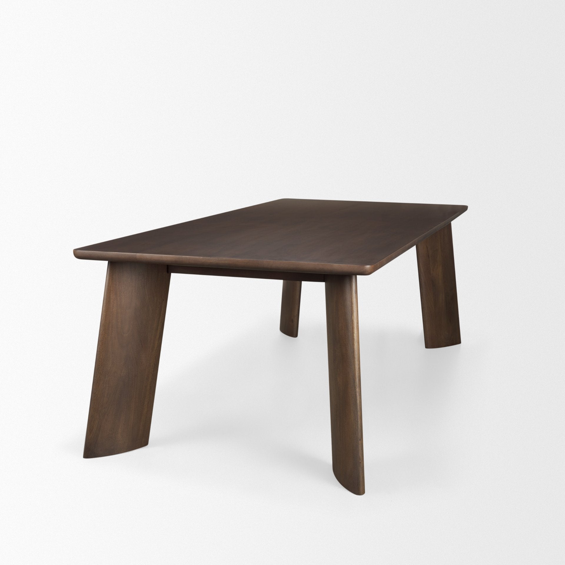 Jonan Dining Table Dark Brown | Wood - dining-table