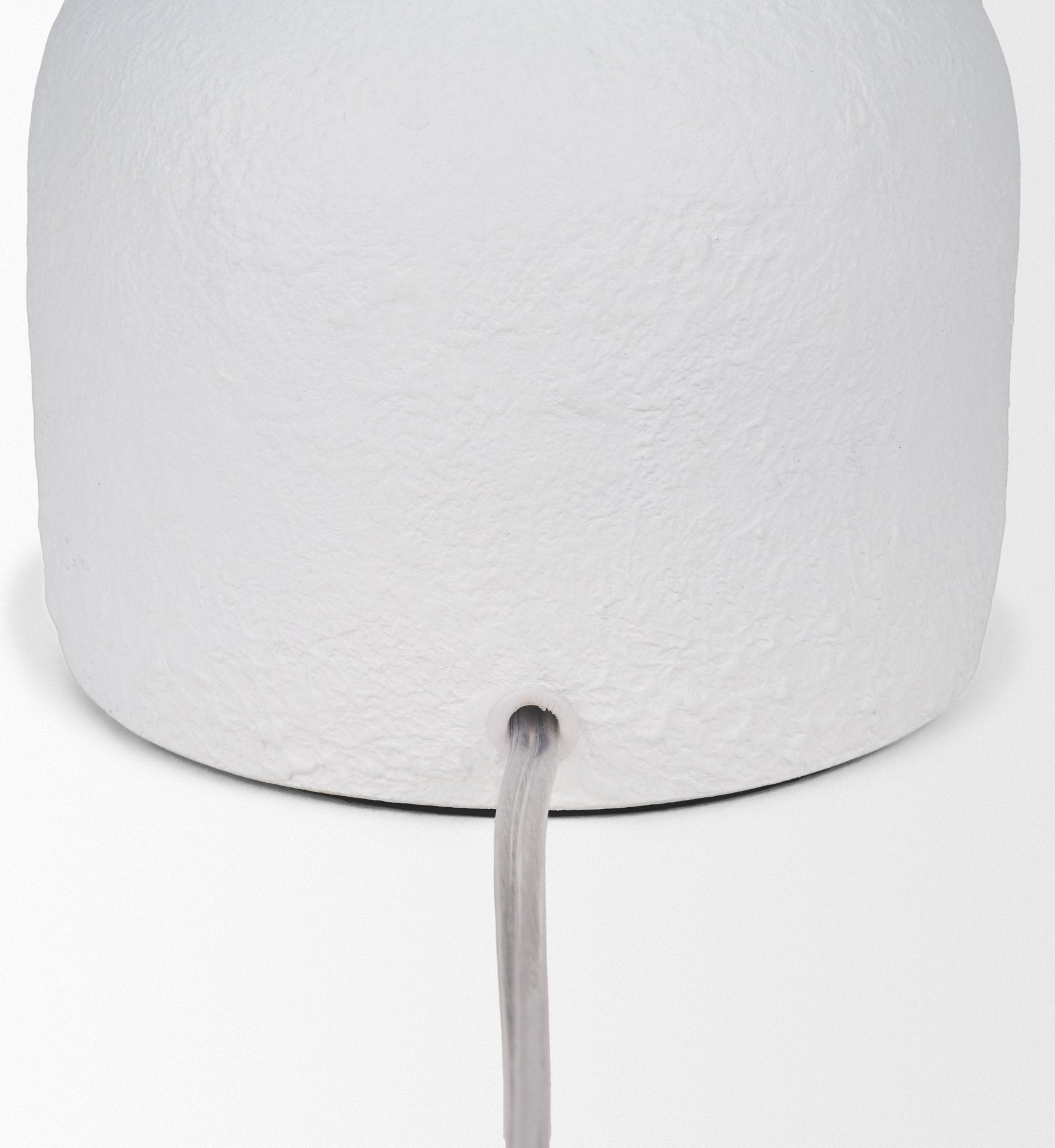 Everly Table Lamp White Cement | White Shade - table-lamps