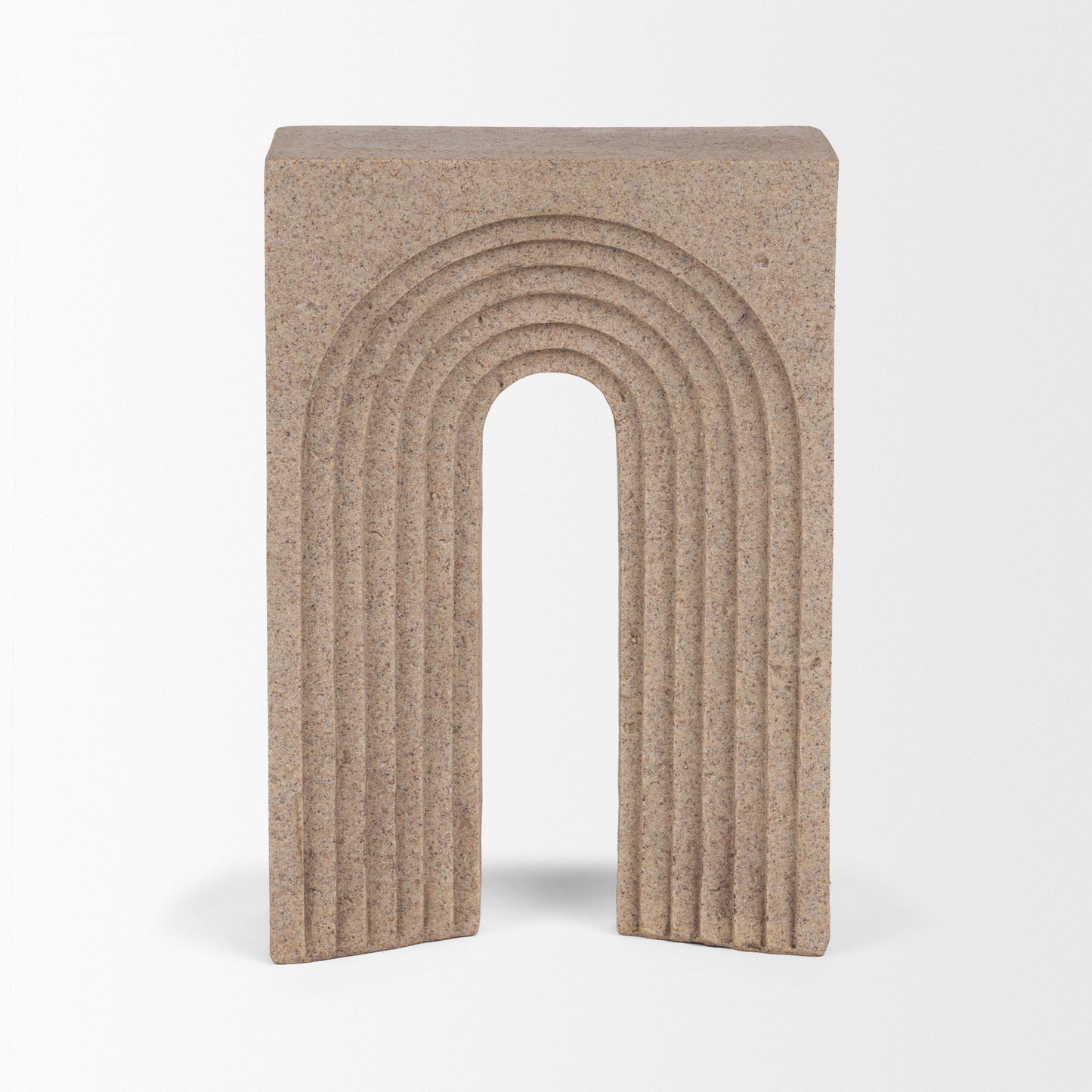 Kacia Resin Textured SandStone Decorative Object