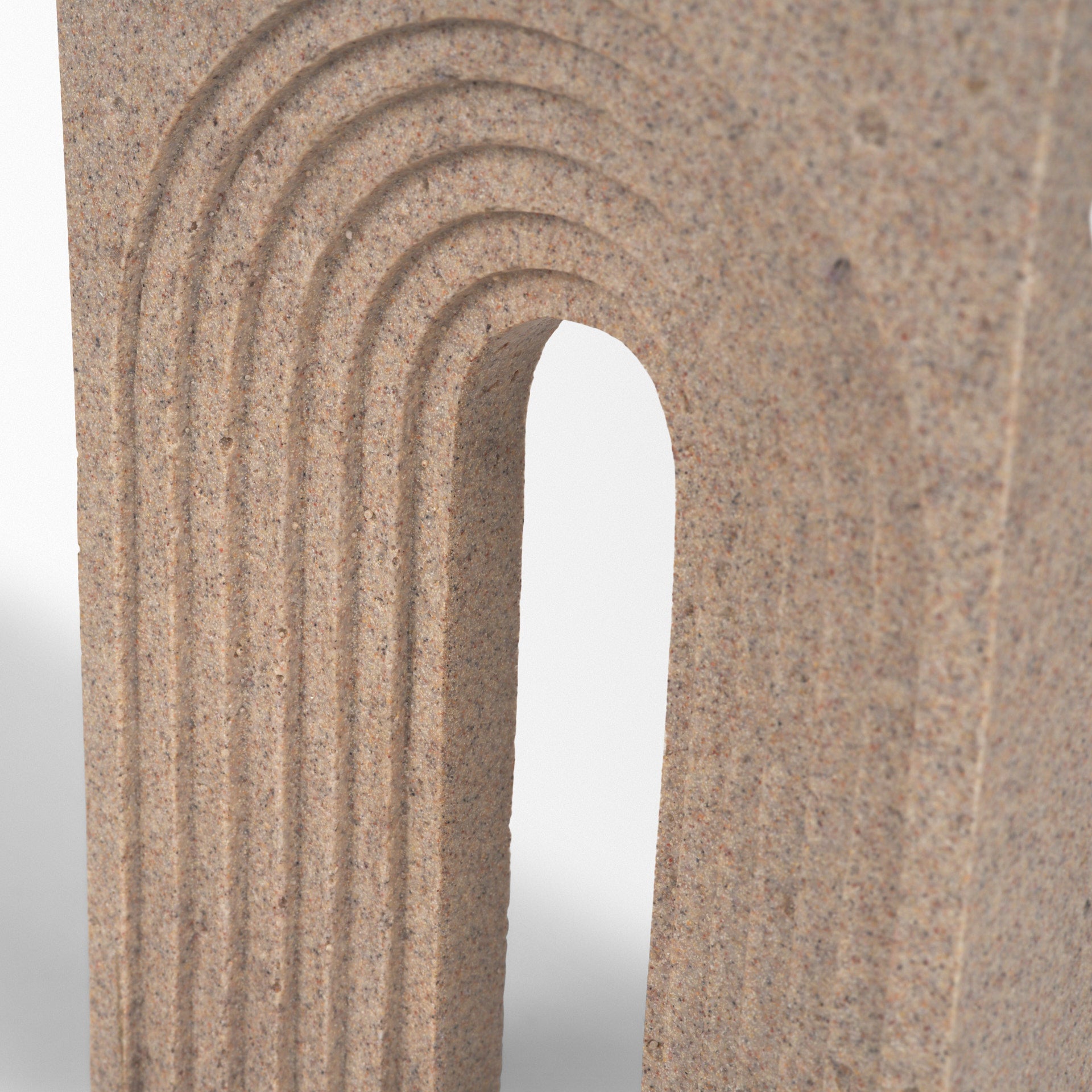 Kacia Resin Textured SandStone Decorative Object