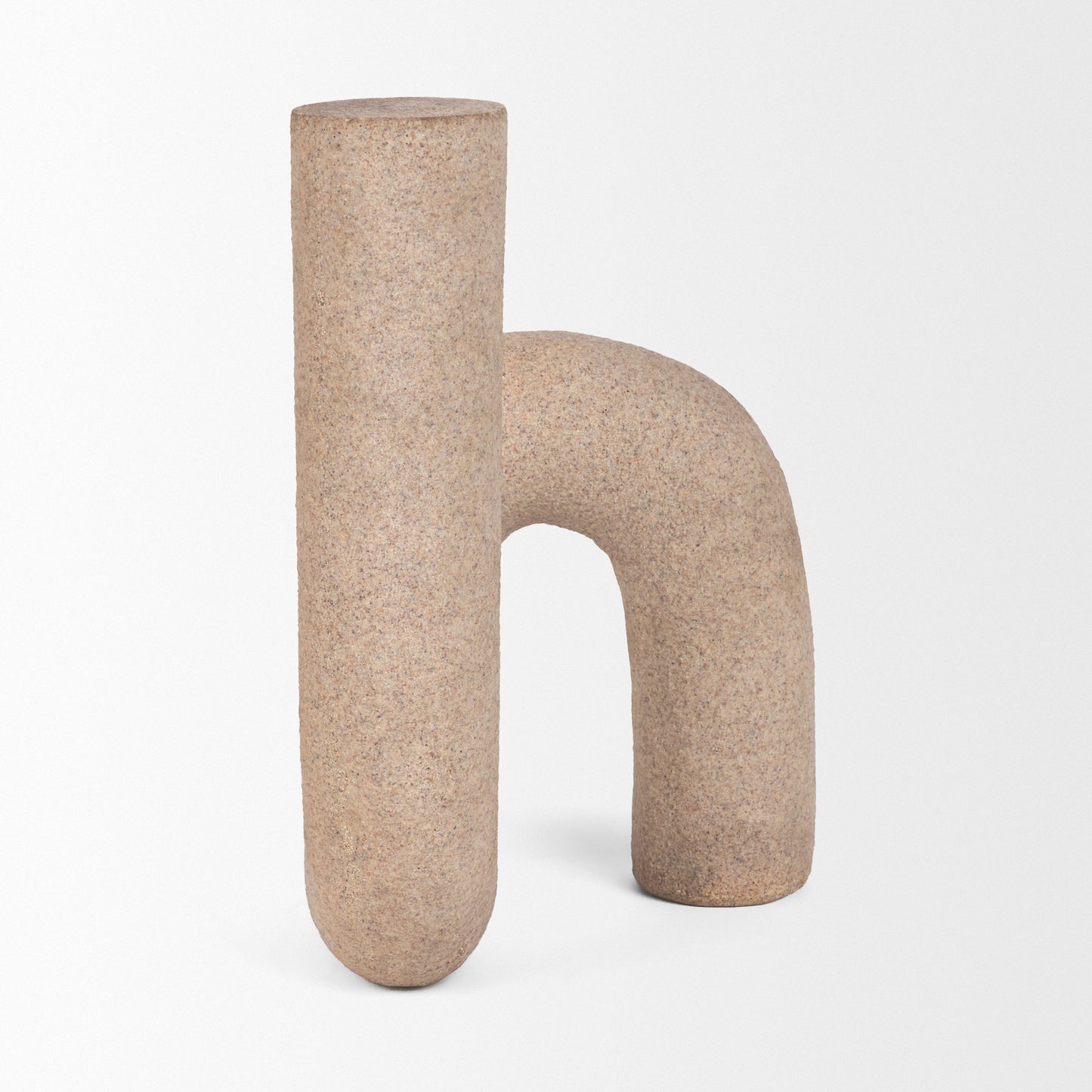 Kailyn Resin Textured Concrete Gray Decorative Object