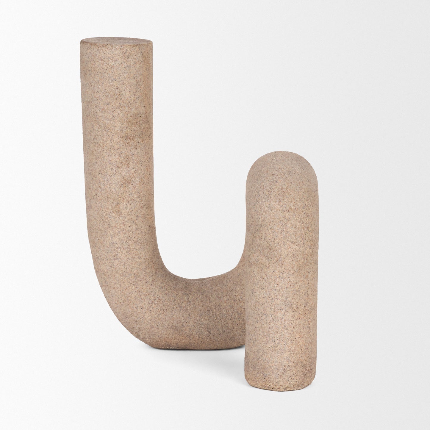 Kailyn Resin Textured Concrete Gray Decorative Object