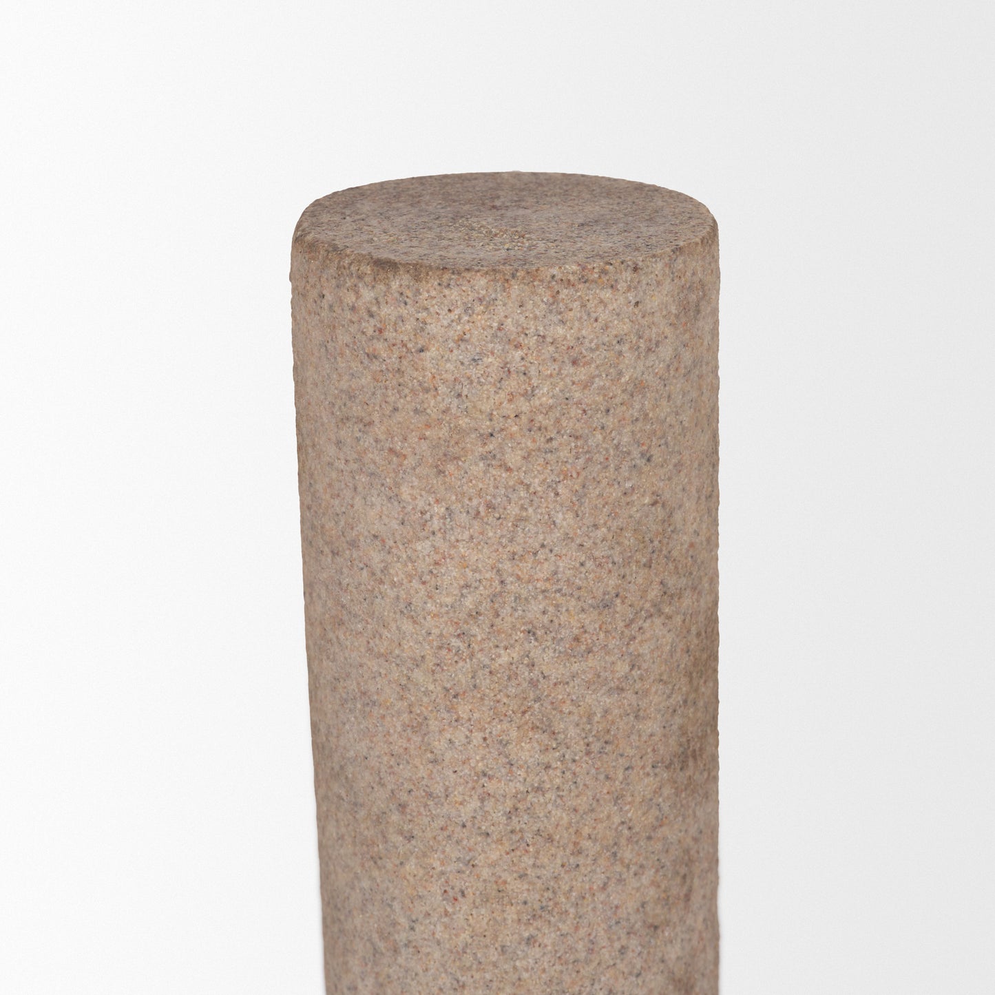 Kailyn Resin Textured Concrete Gray Decorative Object