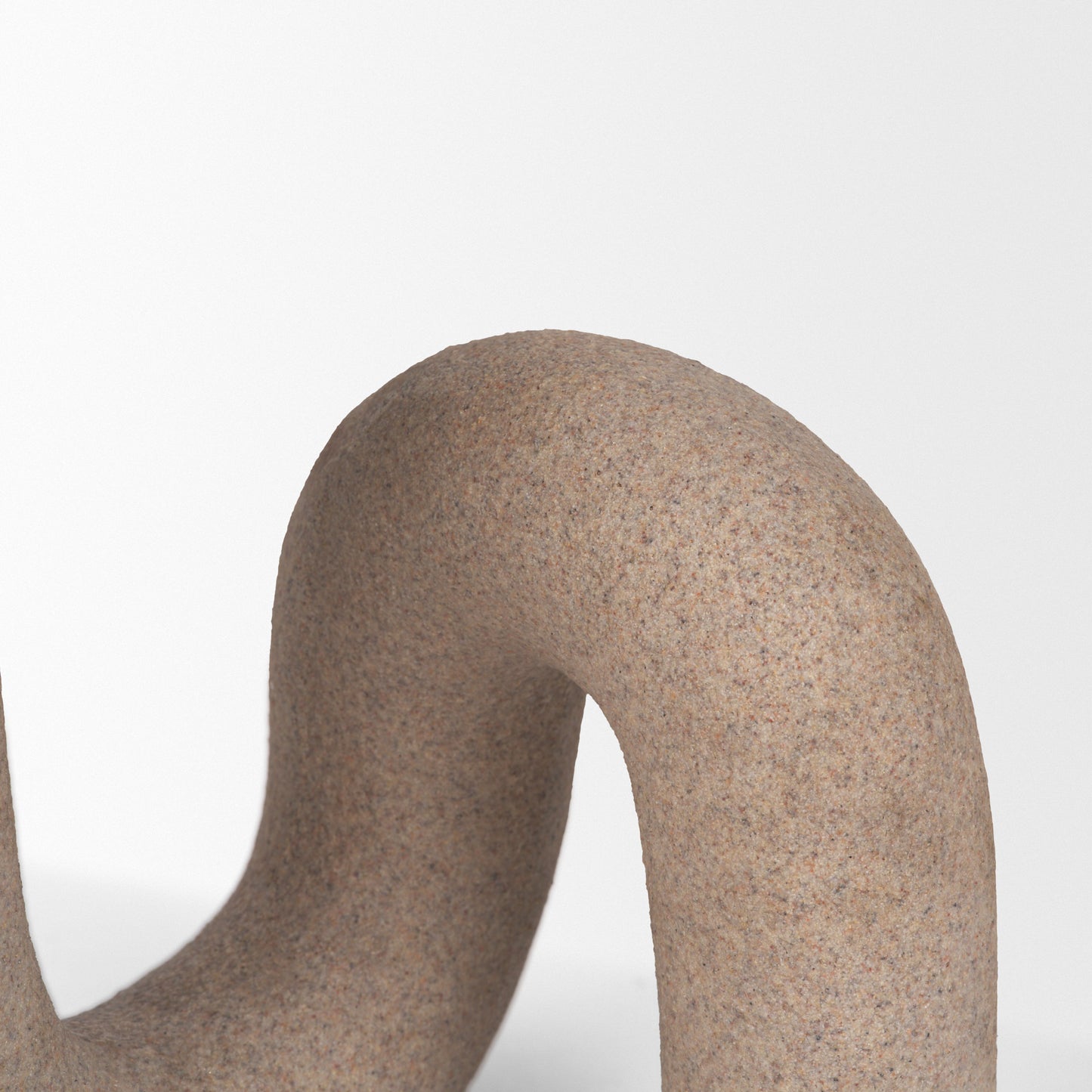Kailyn Resin Textured Concrete Gray Decorative Object