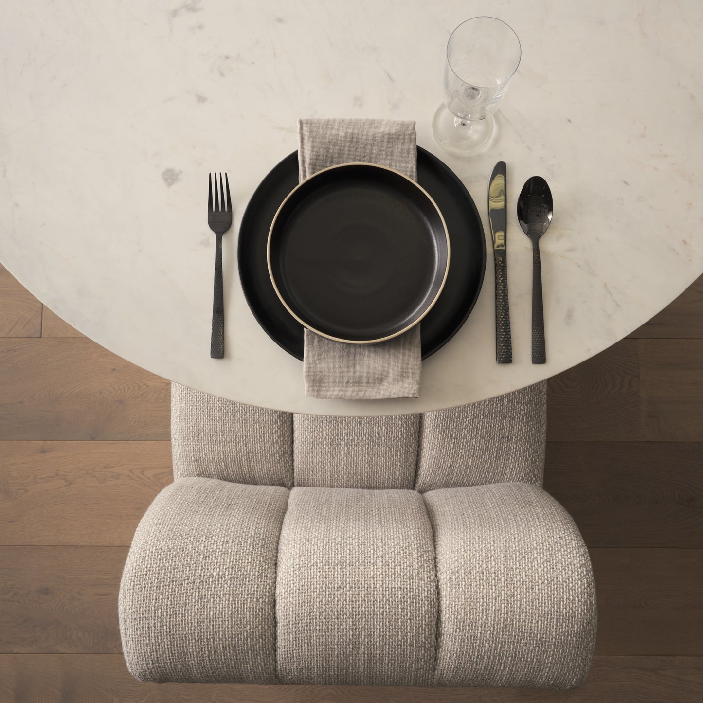 Wilkins Gray Performance Fabric Upholstered Dining Chair