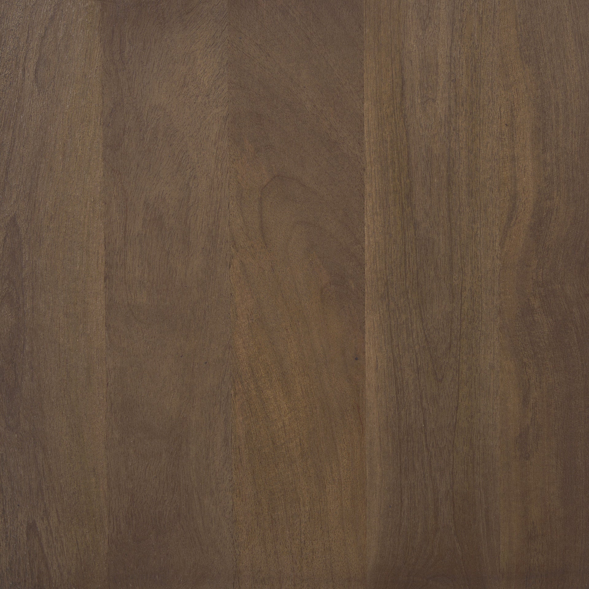 Baron 4-Door Dark Brown Wood w/ Antique Brass Metal Open Shelving Unit