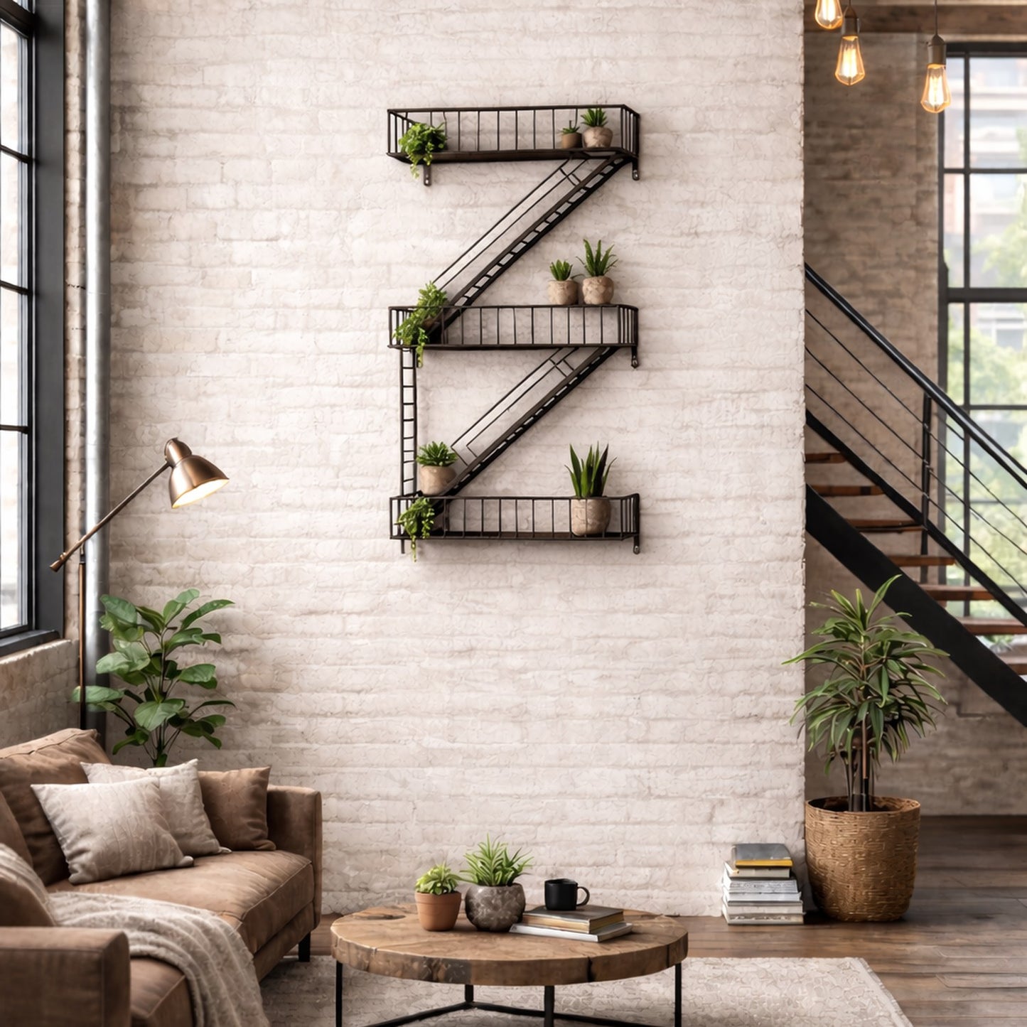 Gastown 42H Wall Mounted Fire Escape Shelf