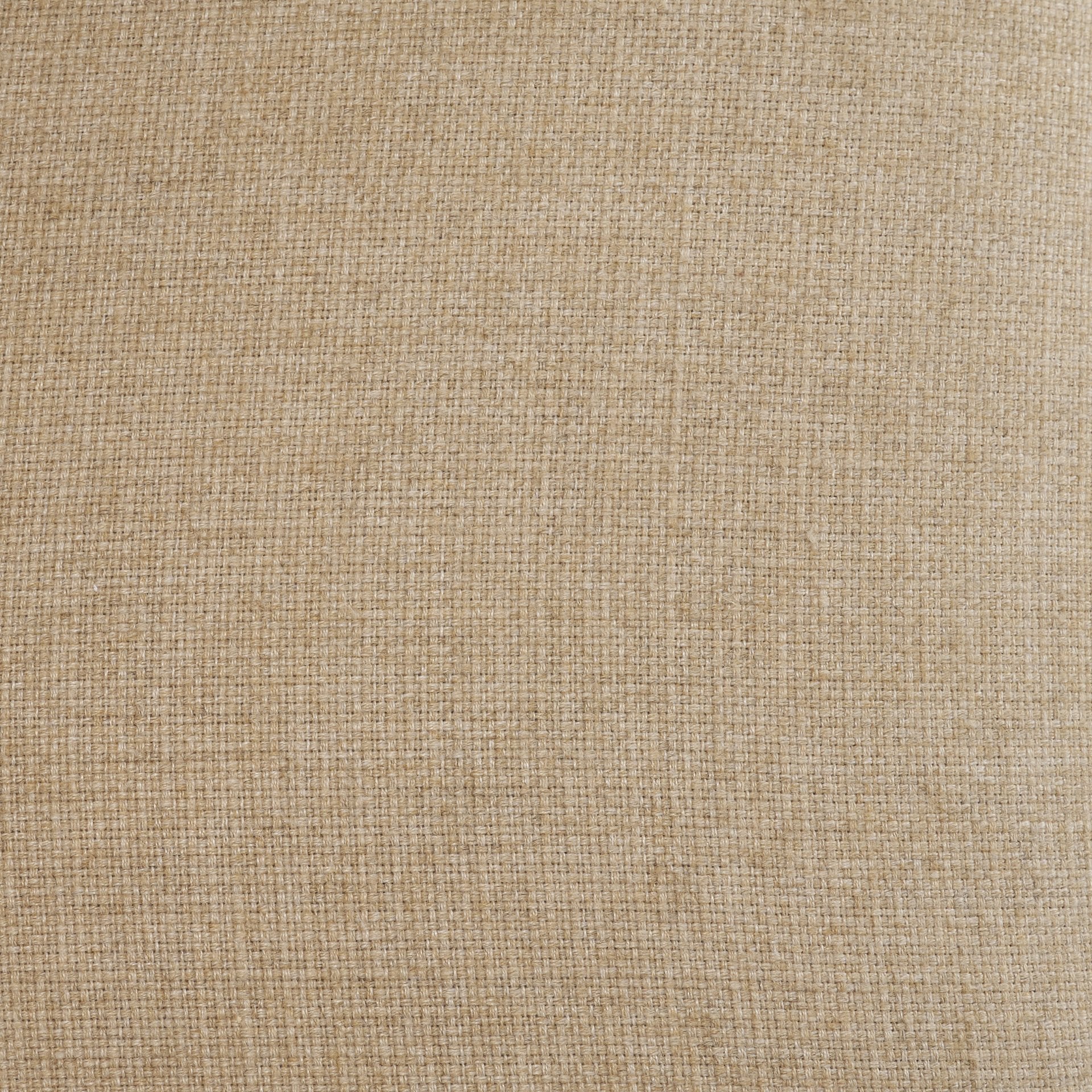 Tabitha 26.75" Seat Height Beige Fabric/Rattan Seat Blonde Wood Frame Counter Stool