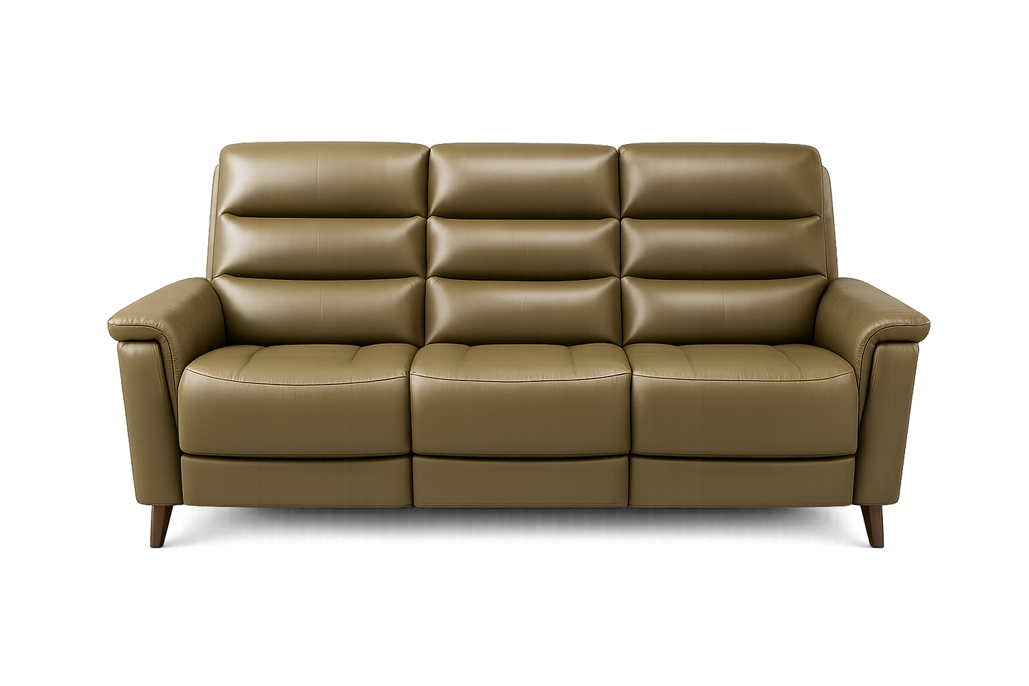Maeve Leather Power Recliner Sofa