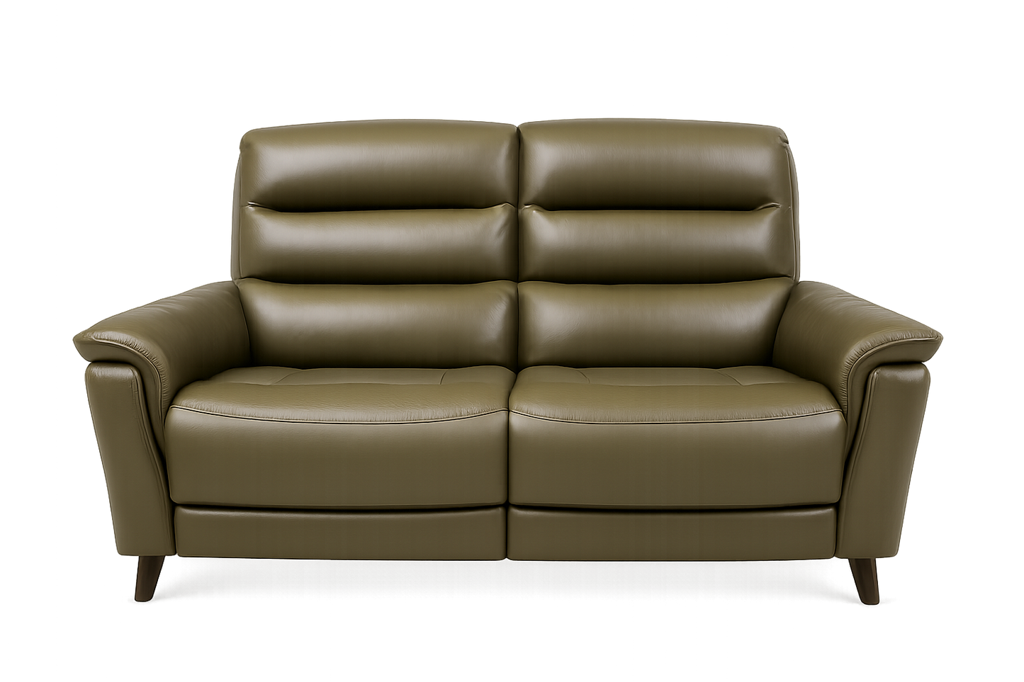 Maeve Leather Power Recliner Sofa