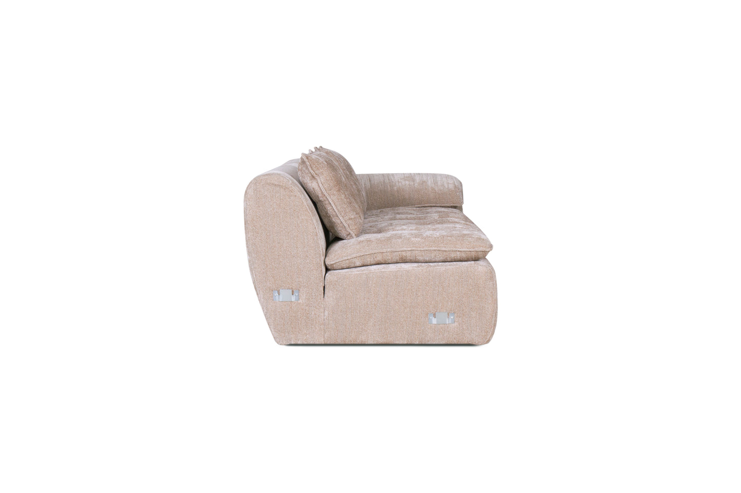 Jordan Fabric Sectional -Cobblestone