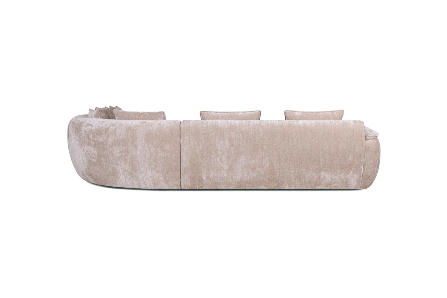 Jordan Fabric Sectional -Cobblestone