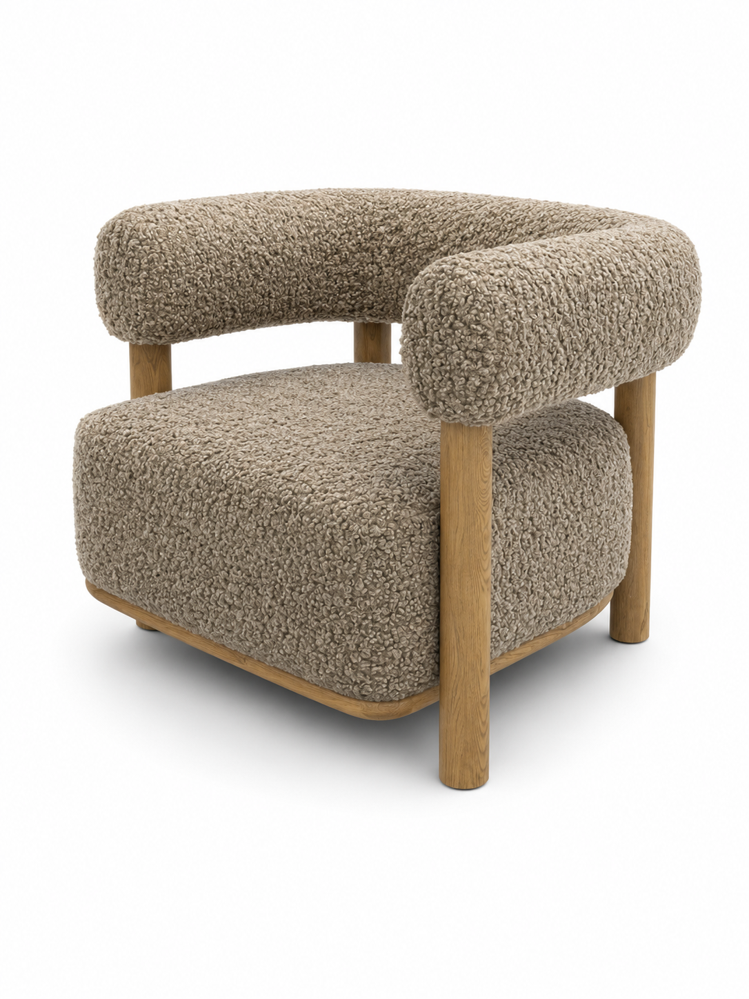 Oakley Bouclé Accent Chair