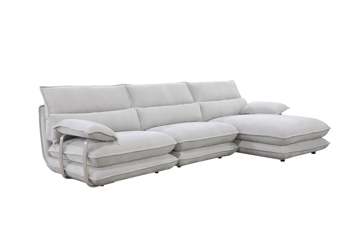 AMEUA SECTIONAL AND OTTOMAN 8748