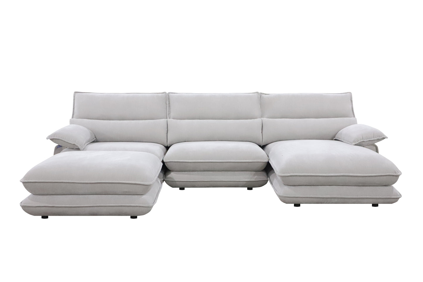 AMEUA SECTIONAL AND OTTOMAN 8748