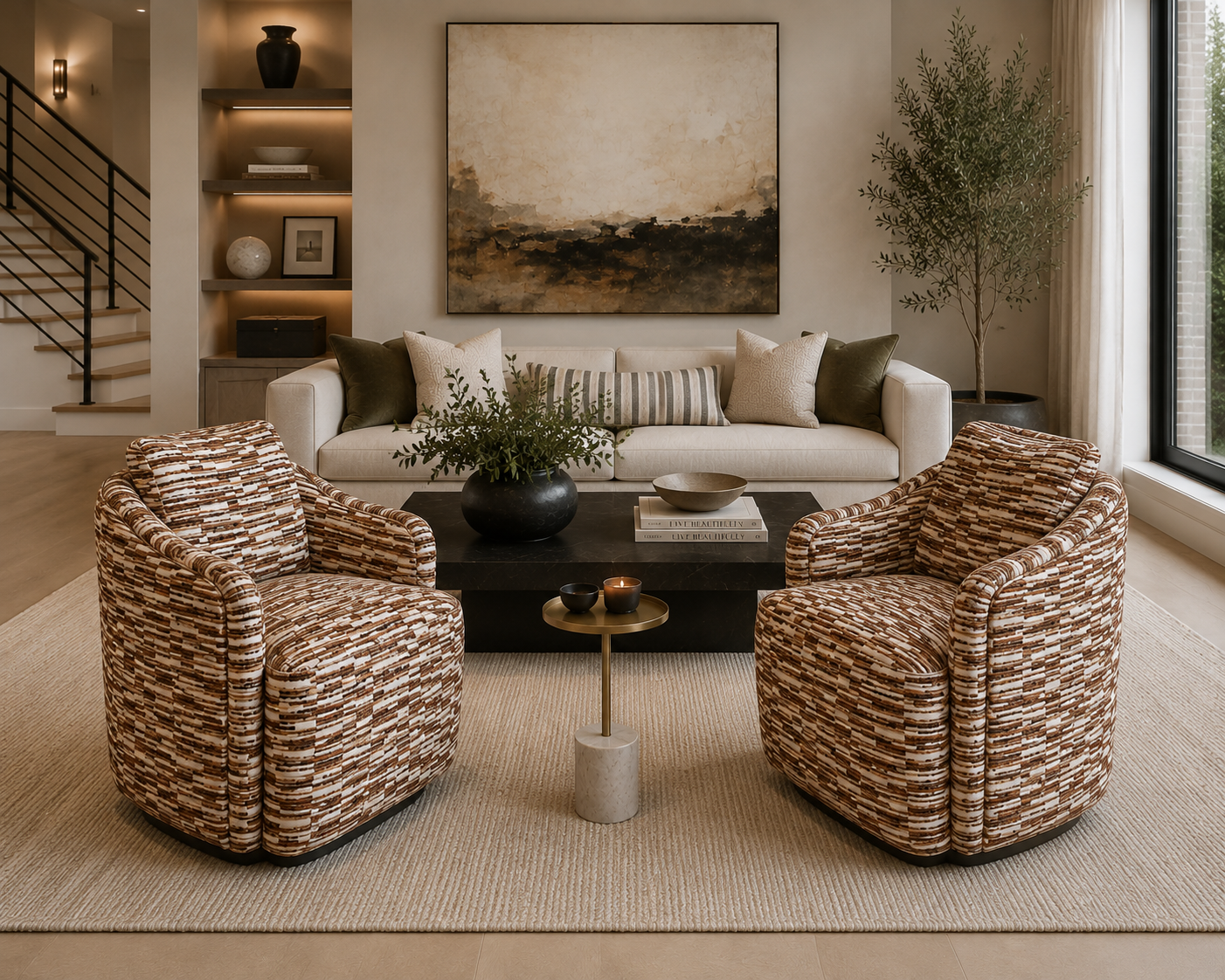Monroe Swivel Accent Chair