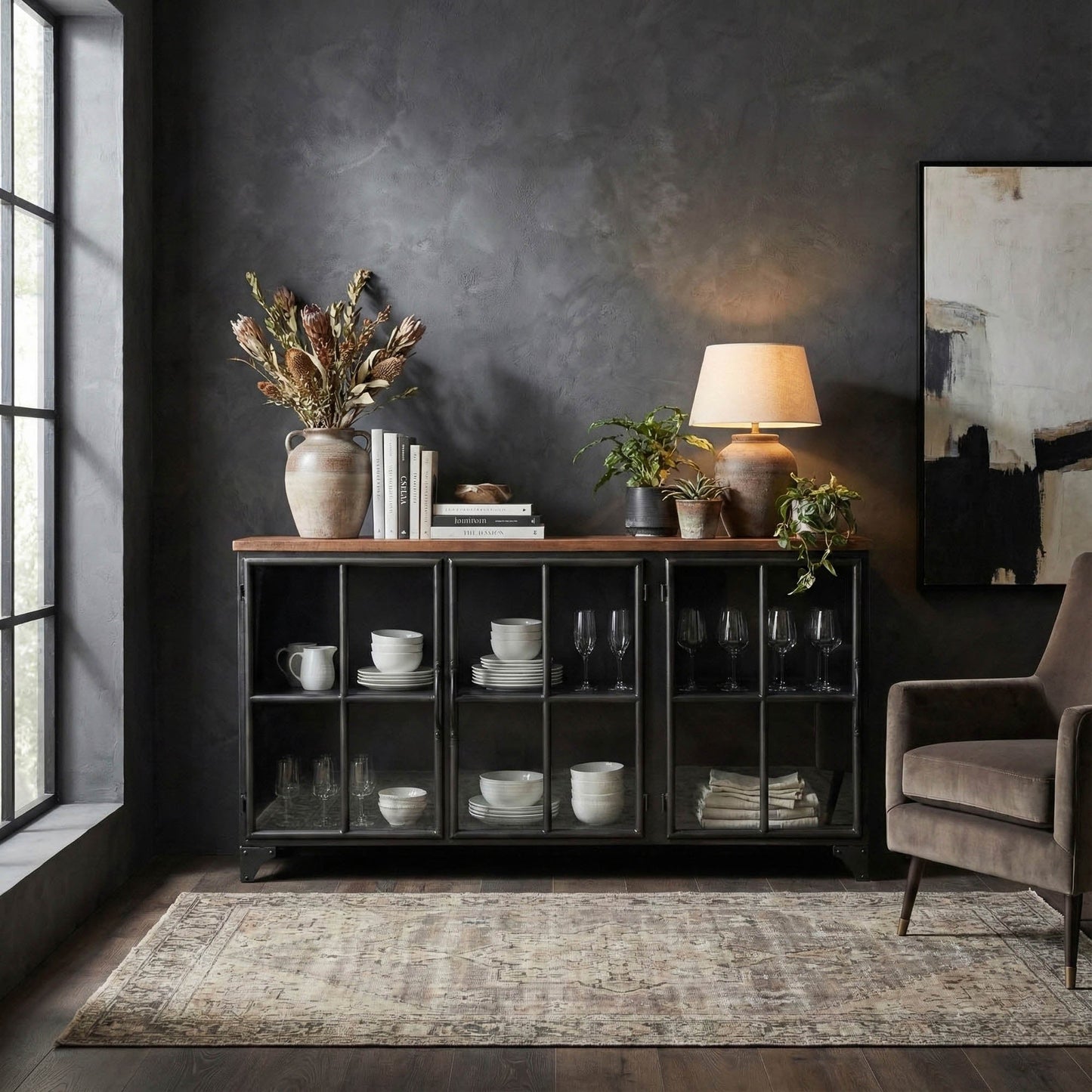 Tradition 3 Door Sideboard