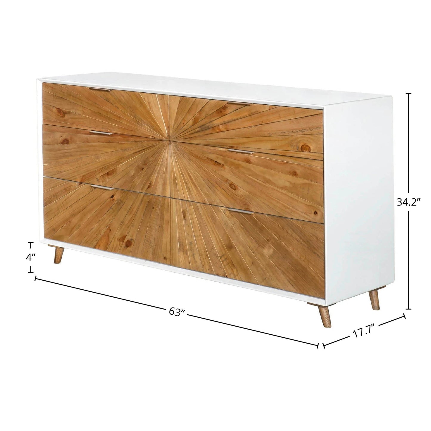 Casablanca 6 Drawer Dresser