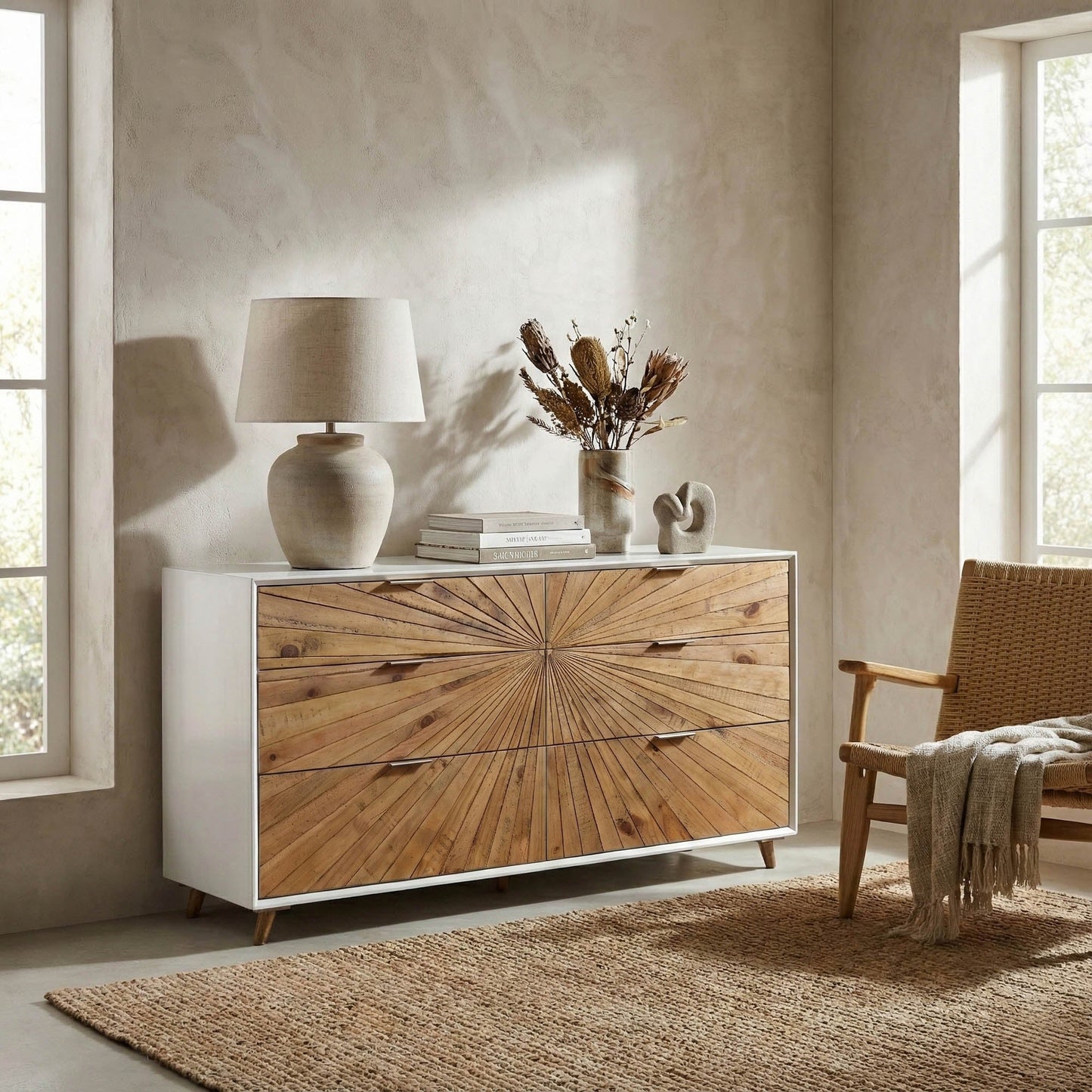 Casablanca 6 Drawer Dresser