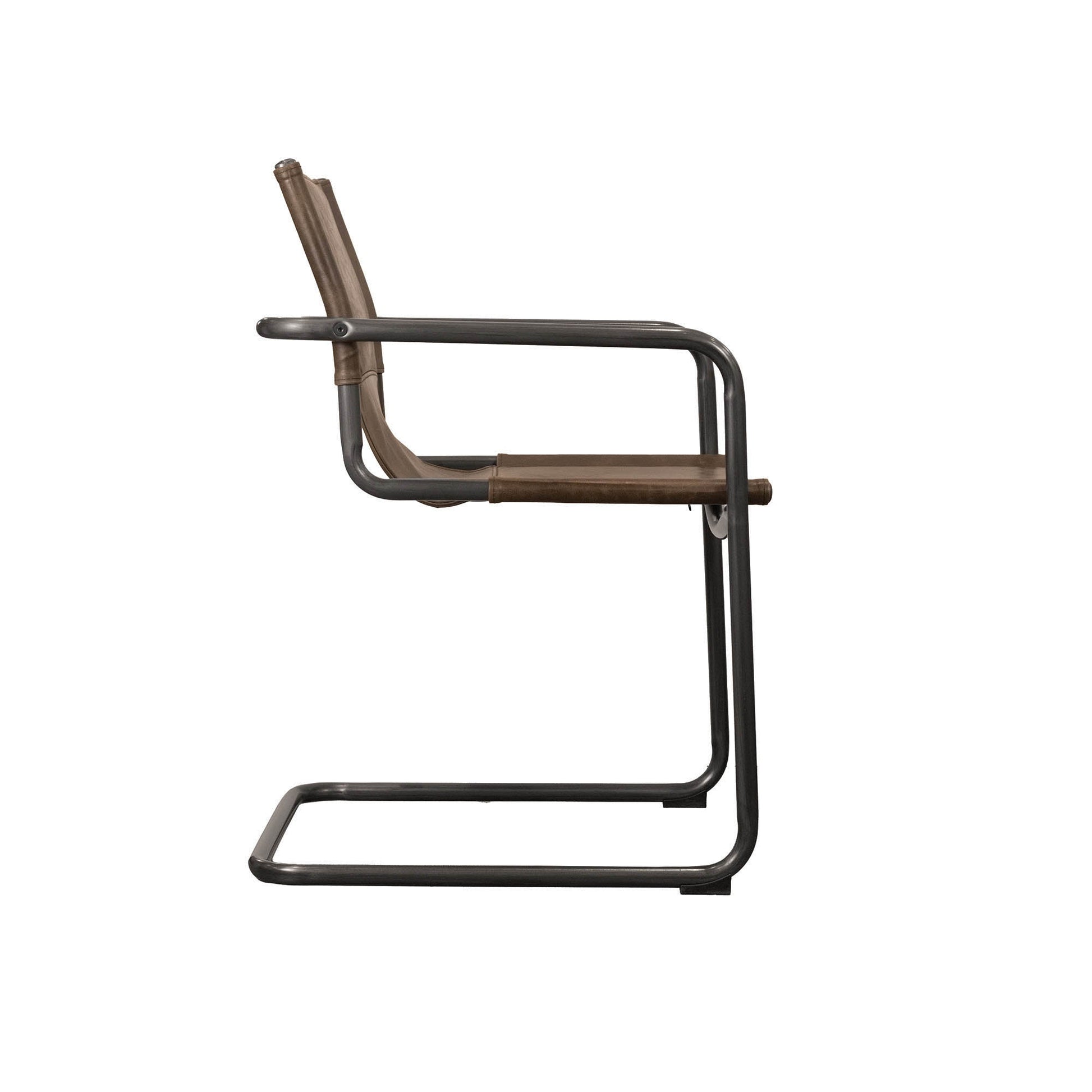 Billy Arm Dining Chair - Whiskey