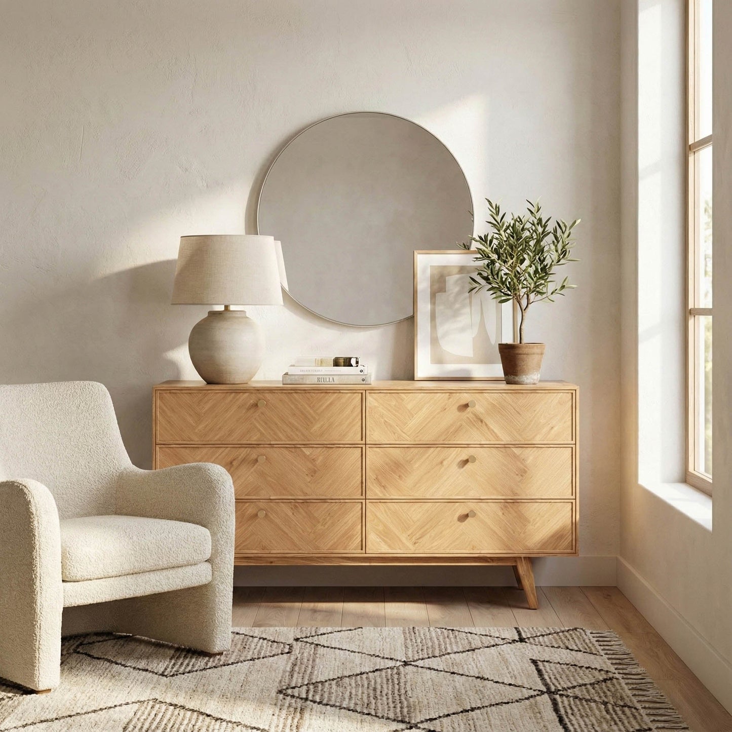 Colton 6 Drawer Dresser