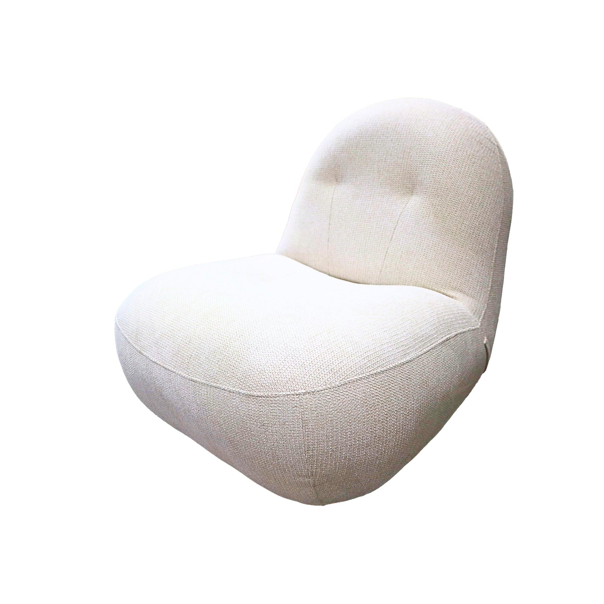 Creed Swivel Club Chair - Alabaster