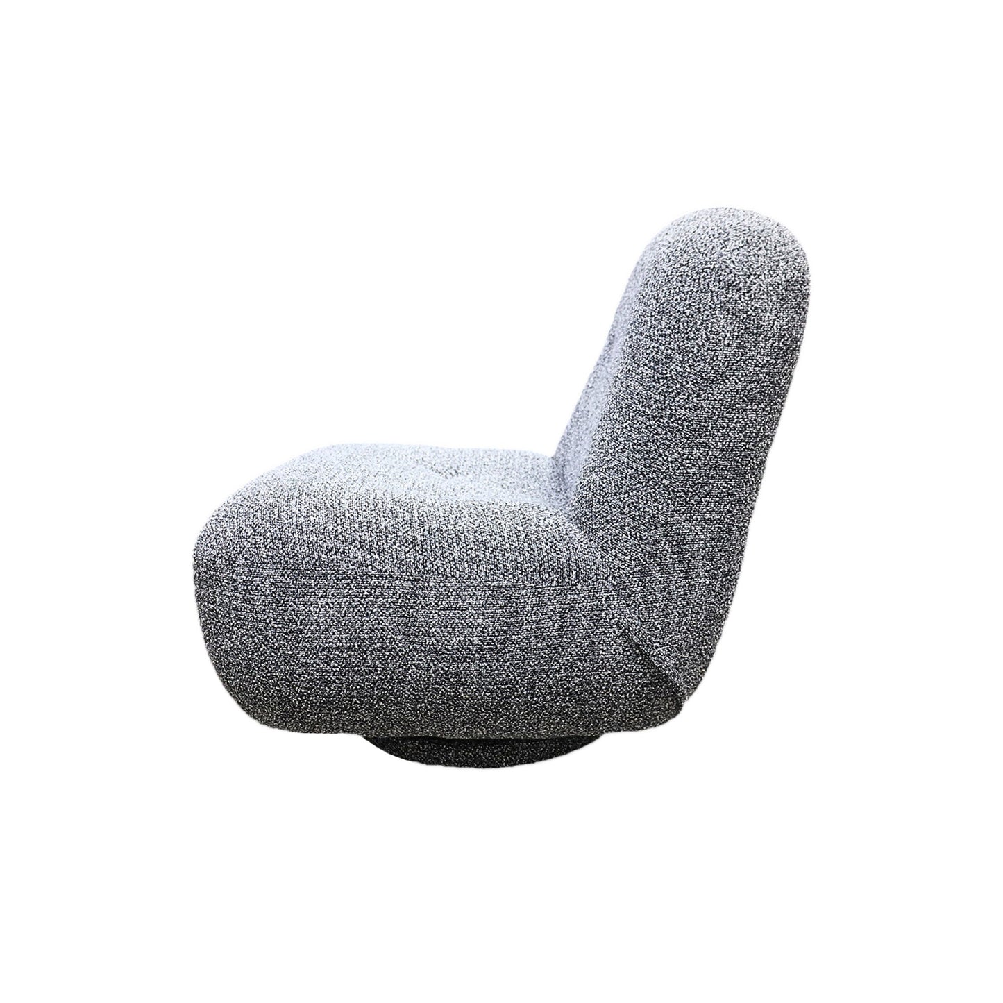 Creed Swivel Club Chair - Granite
