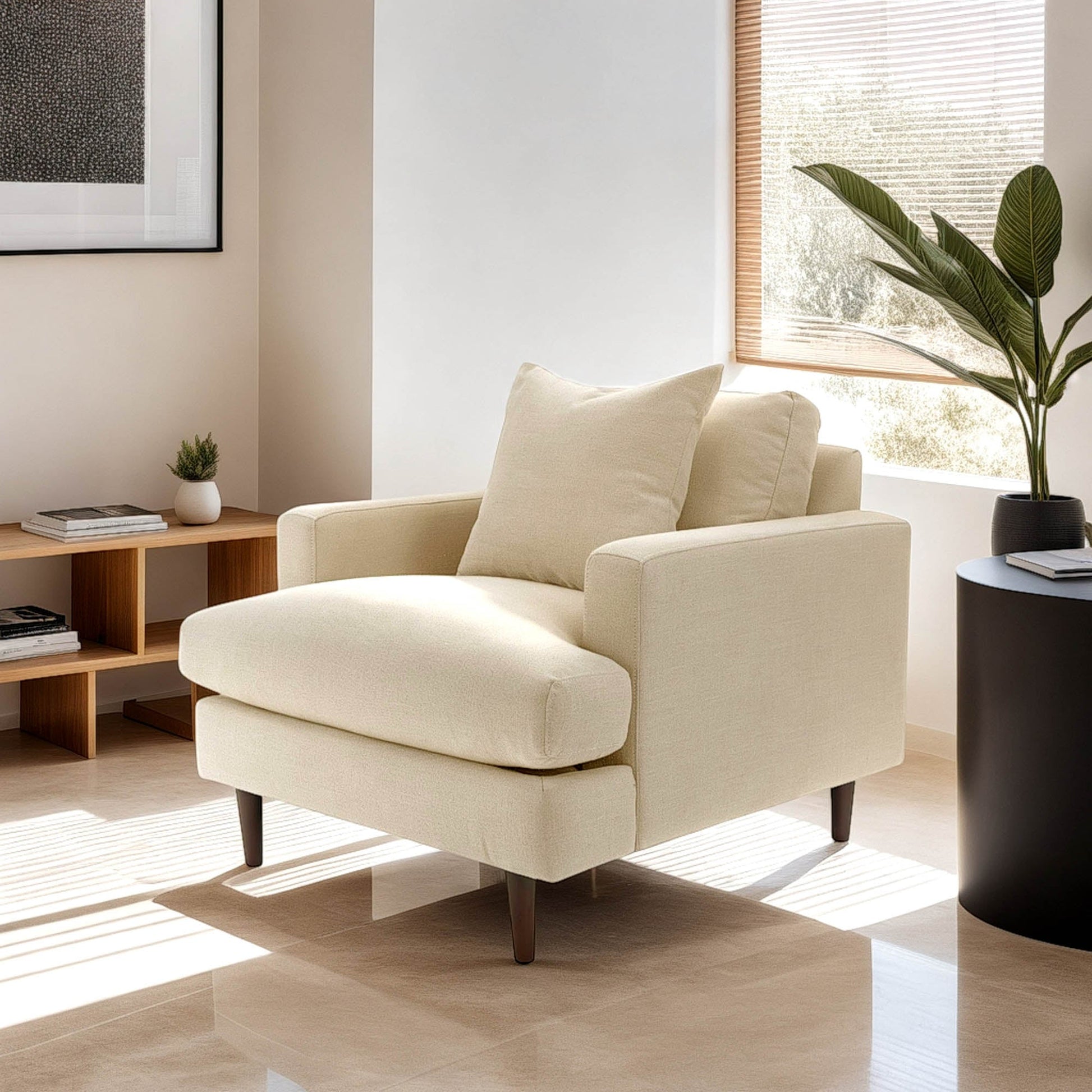 Martha Club Chair - Beach Alabaster