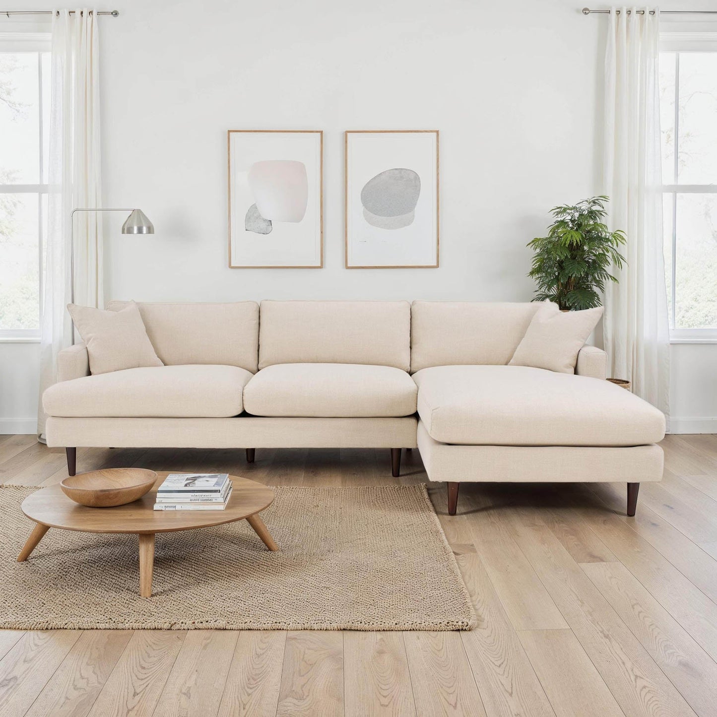 Martha Right Sectional Sofa Frame