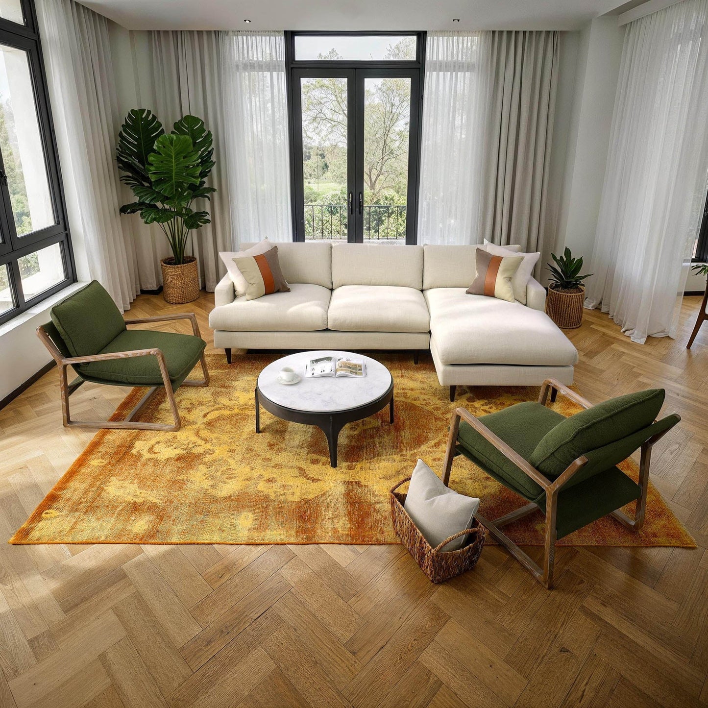 Martha Right Sectional Sofa Frame