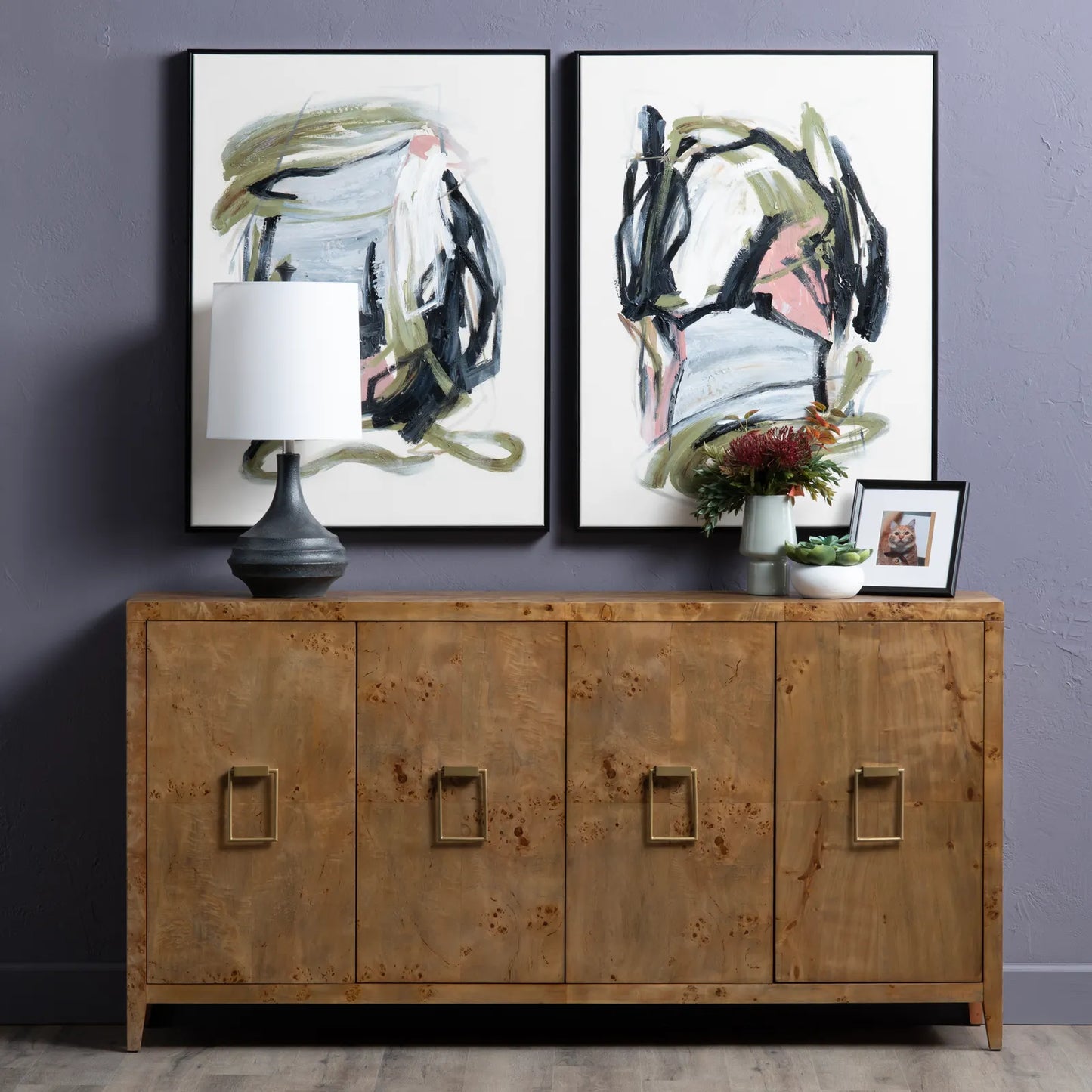 Richmond Mappa burl Sideboard