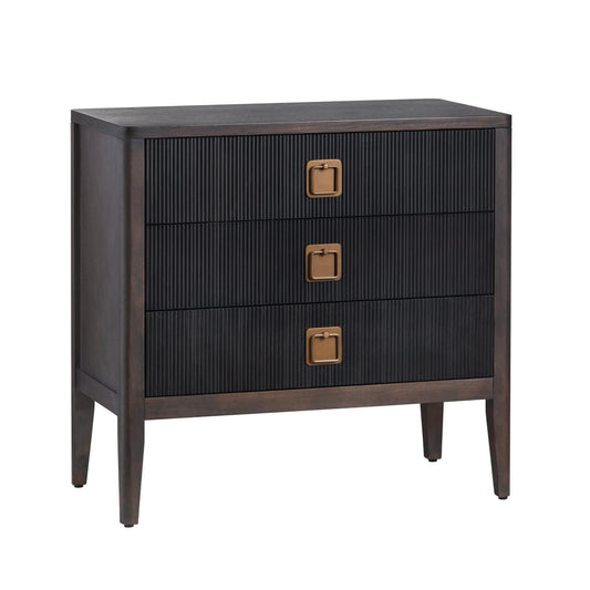 Worthington three-drawer Chest
