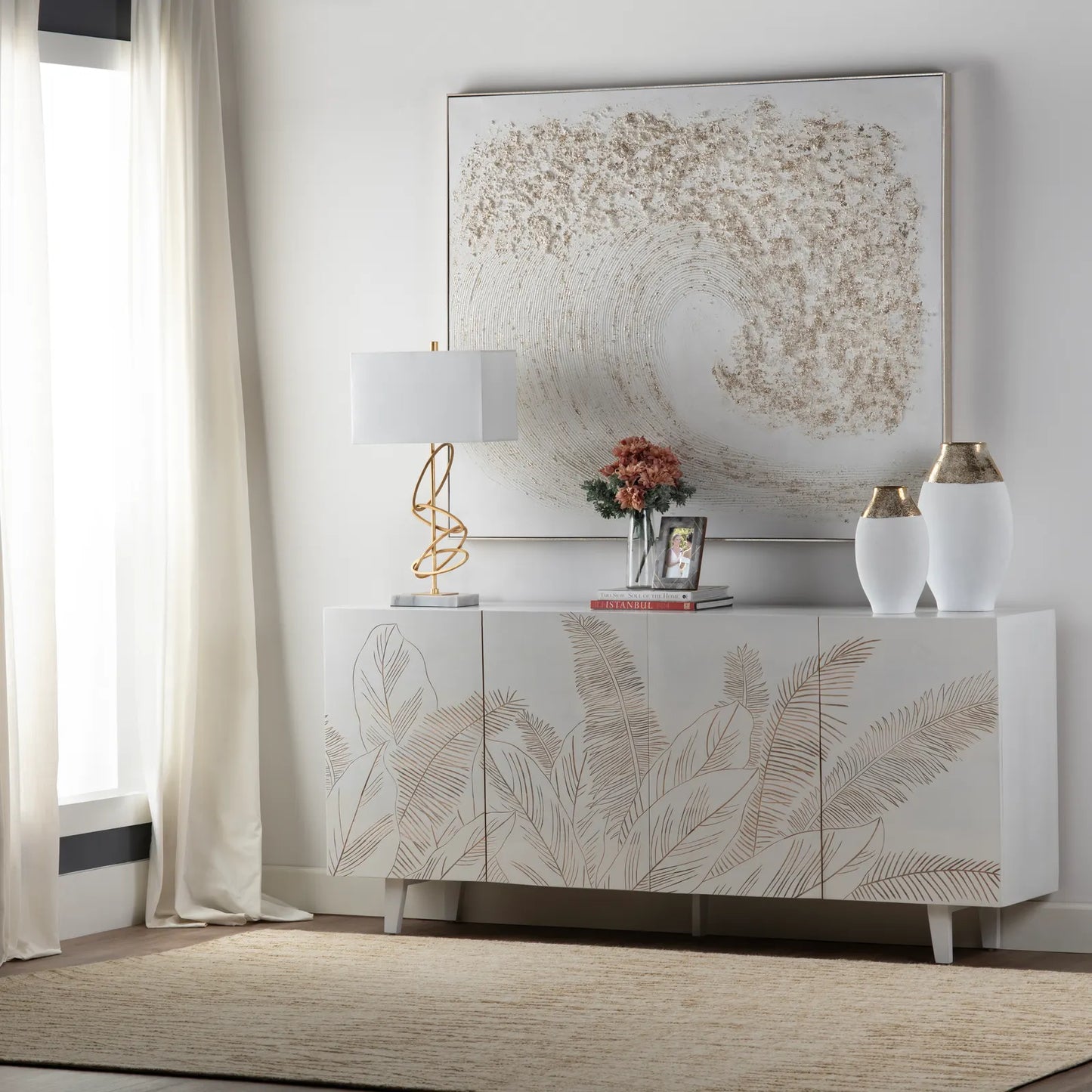 Seaside four-door Sideboard