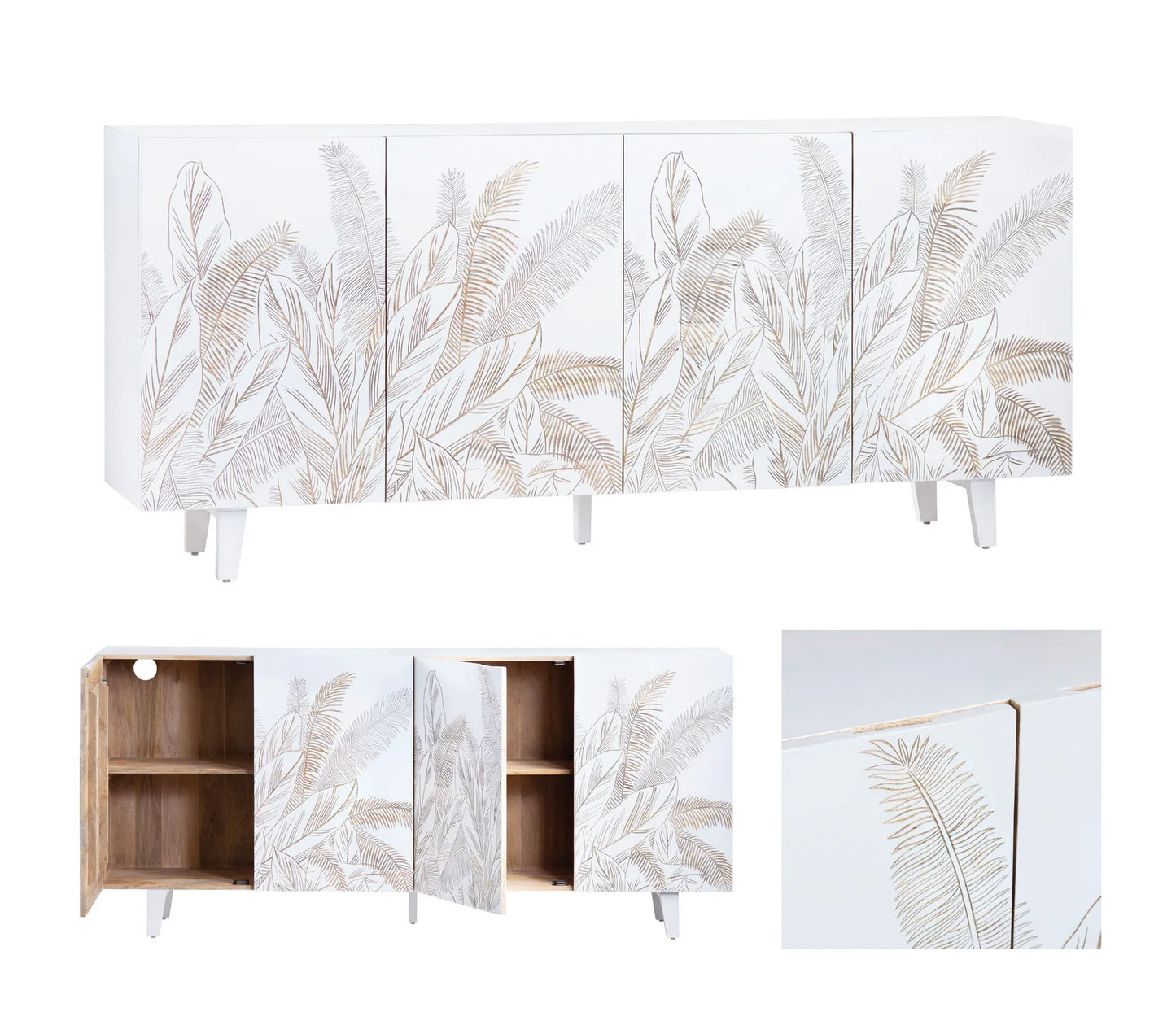 Seaside four-door Sideboard