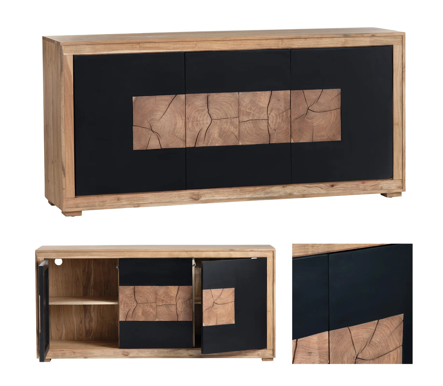 Heartwood three-door Console