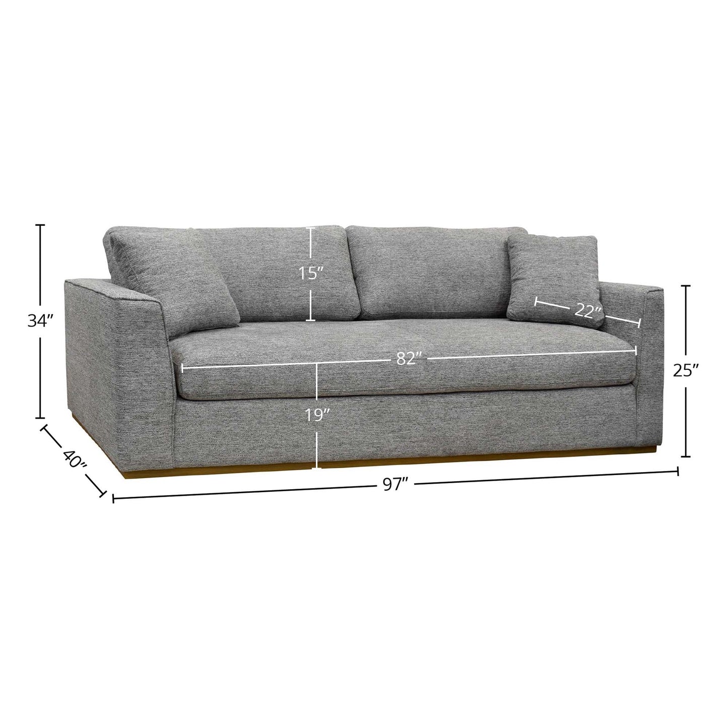 Anderson Sofa - Shadow Grey