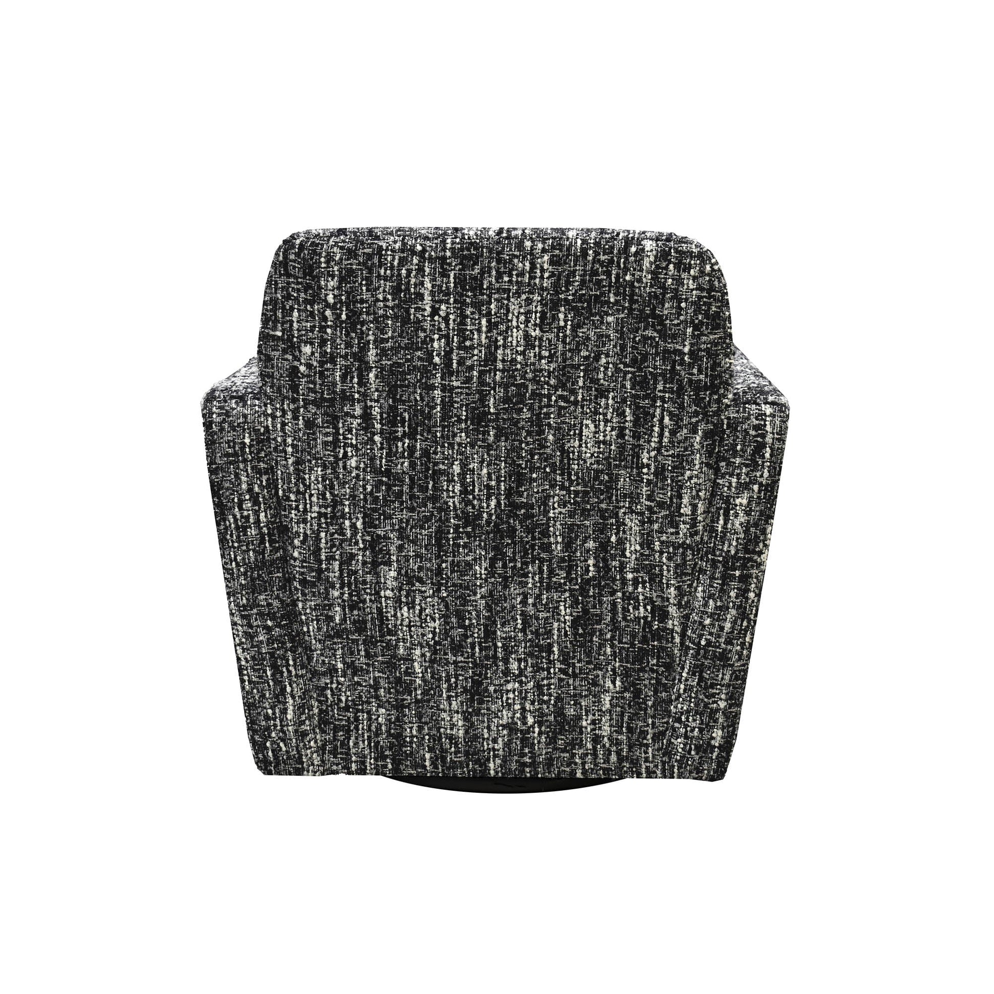 Cooper Swivel Club Chair - Chanel Black