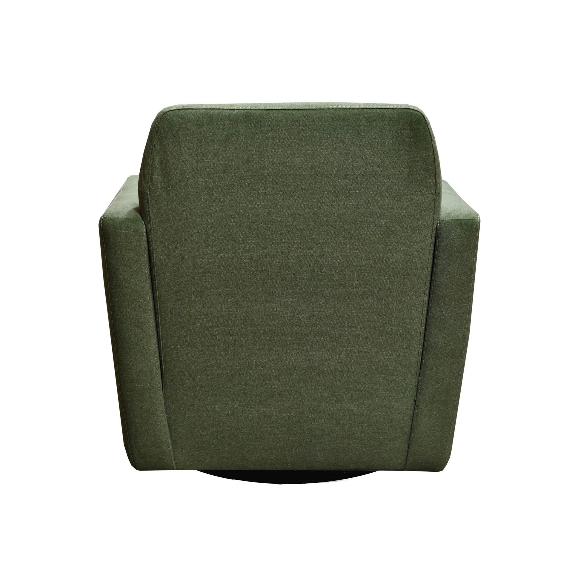 Cooper Swivel Club Chair - Forrest Green