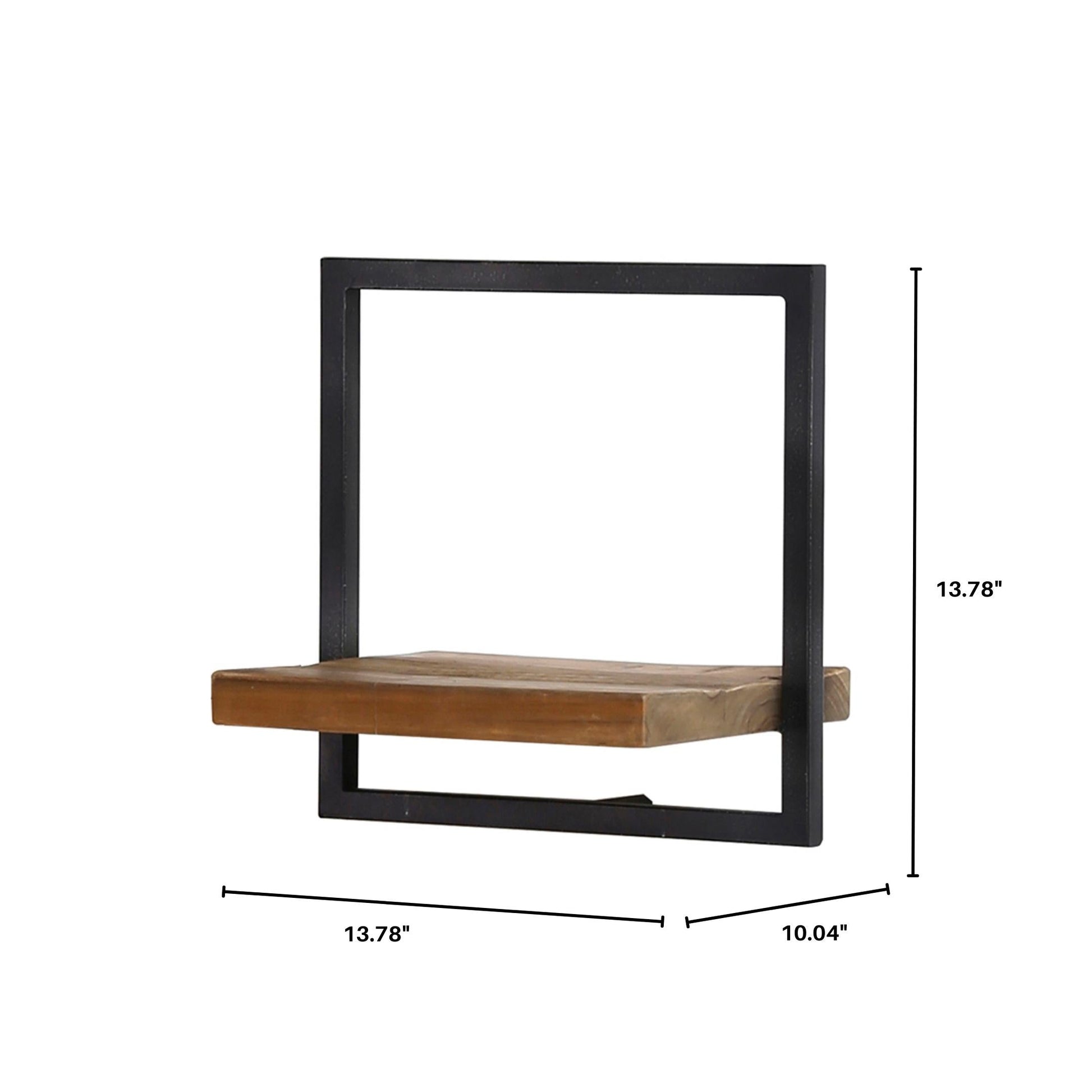 D-Bodhi Metal Frame Wall Box - Natural, Type B (1/box)