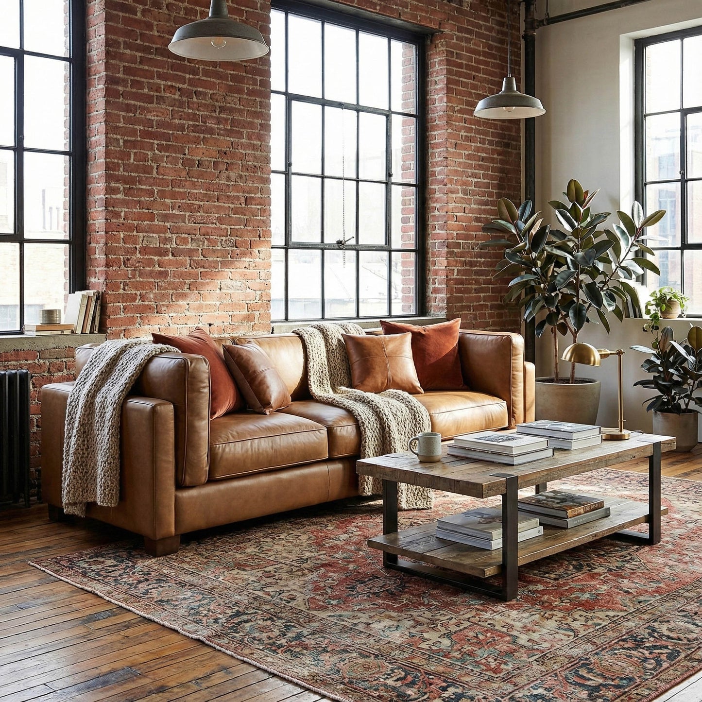 Den Sofa - Antique Sienna