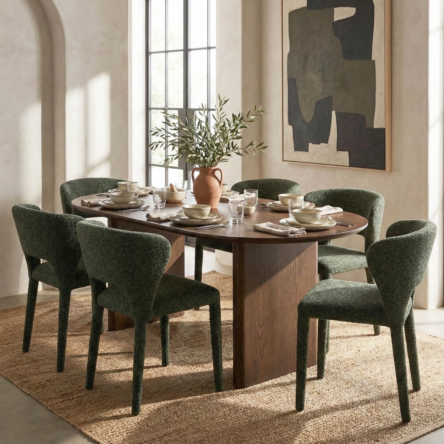 Dakota Dining Chair - Cloud Moss