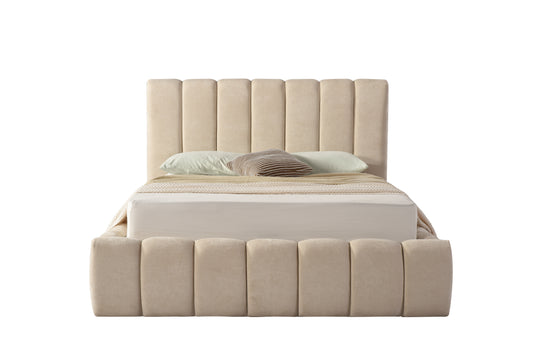 Devon Upholstered Hydraulic Lift Storage Bed